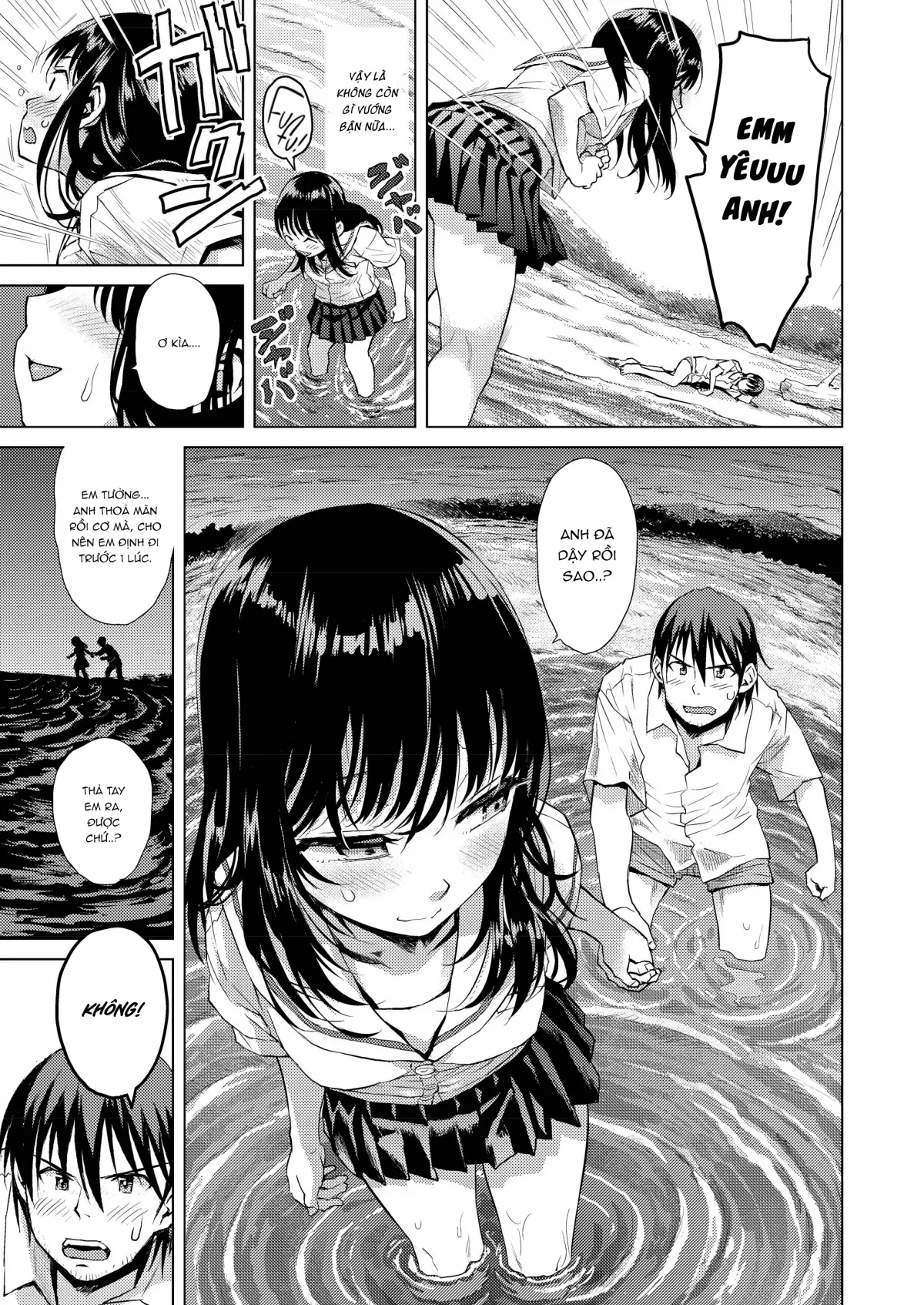 HentaiVN.net - Ảnh 38 - Đường chân trời [Suiheisen; 水平線] - Oneshot (?!)