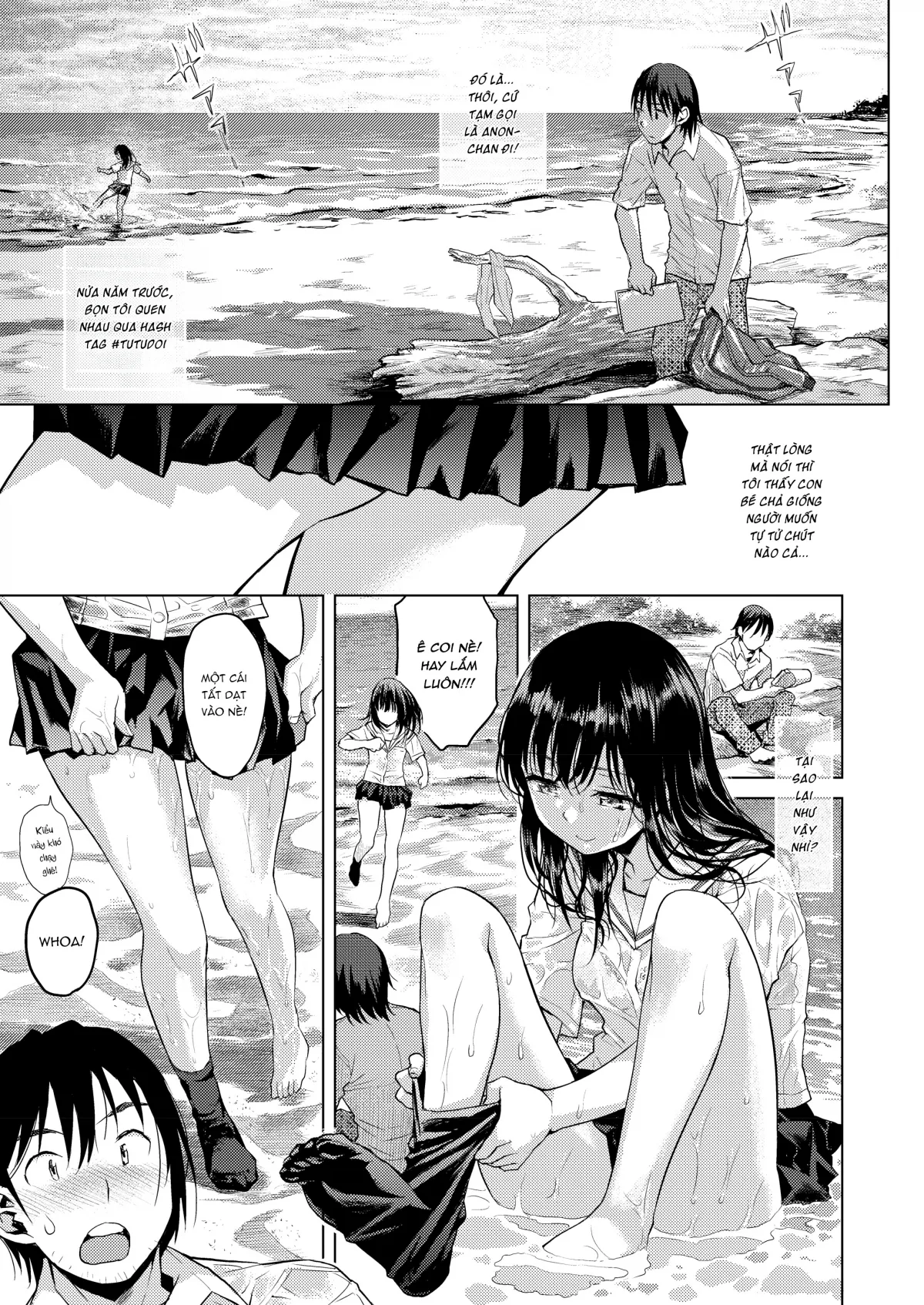 HentaiVN.net - Ảnh 4 - Đường chân trời [Suiheisen; 水平線] - Oneshot (?!)