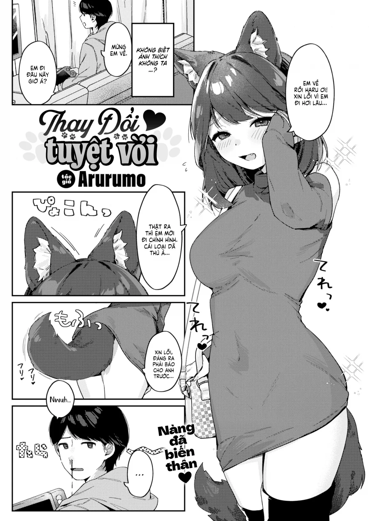 HentaiVN.net - Ảnh 3 - Thay Đổi Tuyệt Vời ♡ - Nhẹ nhàng