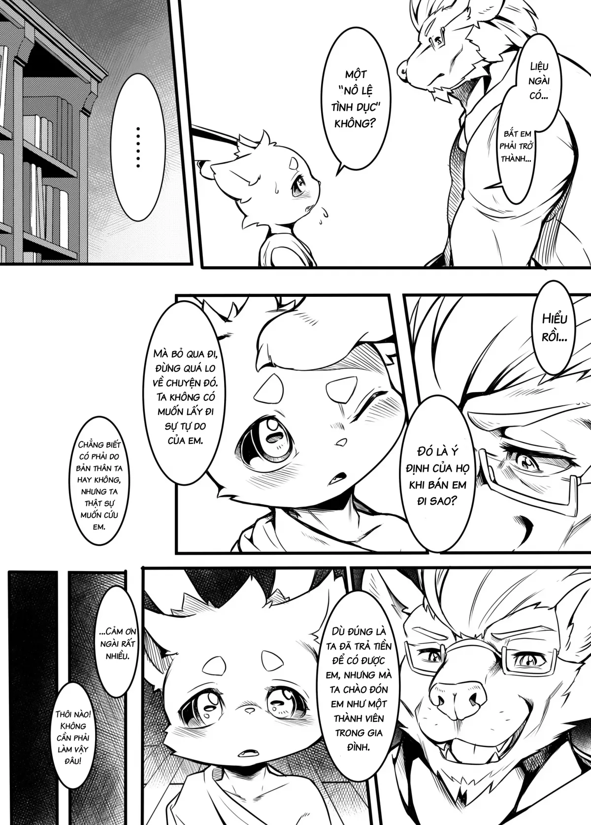 HentaiVN.net - Ảnh 7 - Em mang trong mình đứa con của ngài. [僕は貴方の子を孕む, Boku Wa Anata no Ko o Haramu] - Oneshot