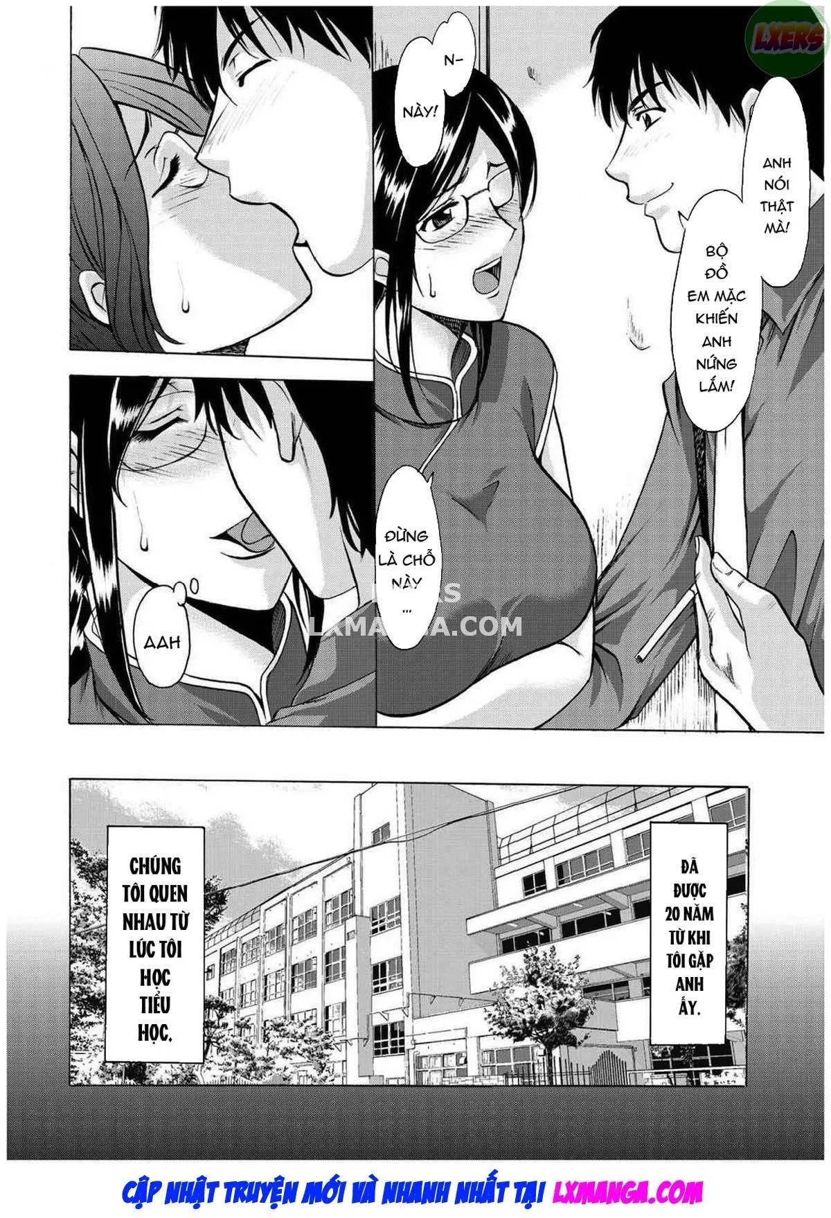 HentaiVN.net - Ảnh 10 - Sennyu Tsuma Satomi Kiroku - Chap 1