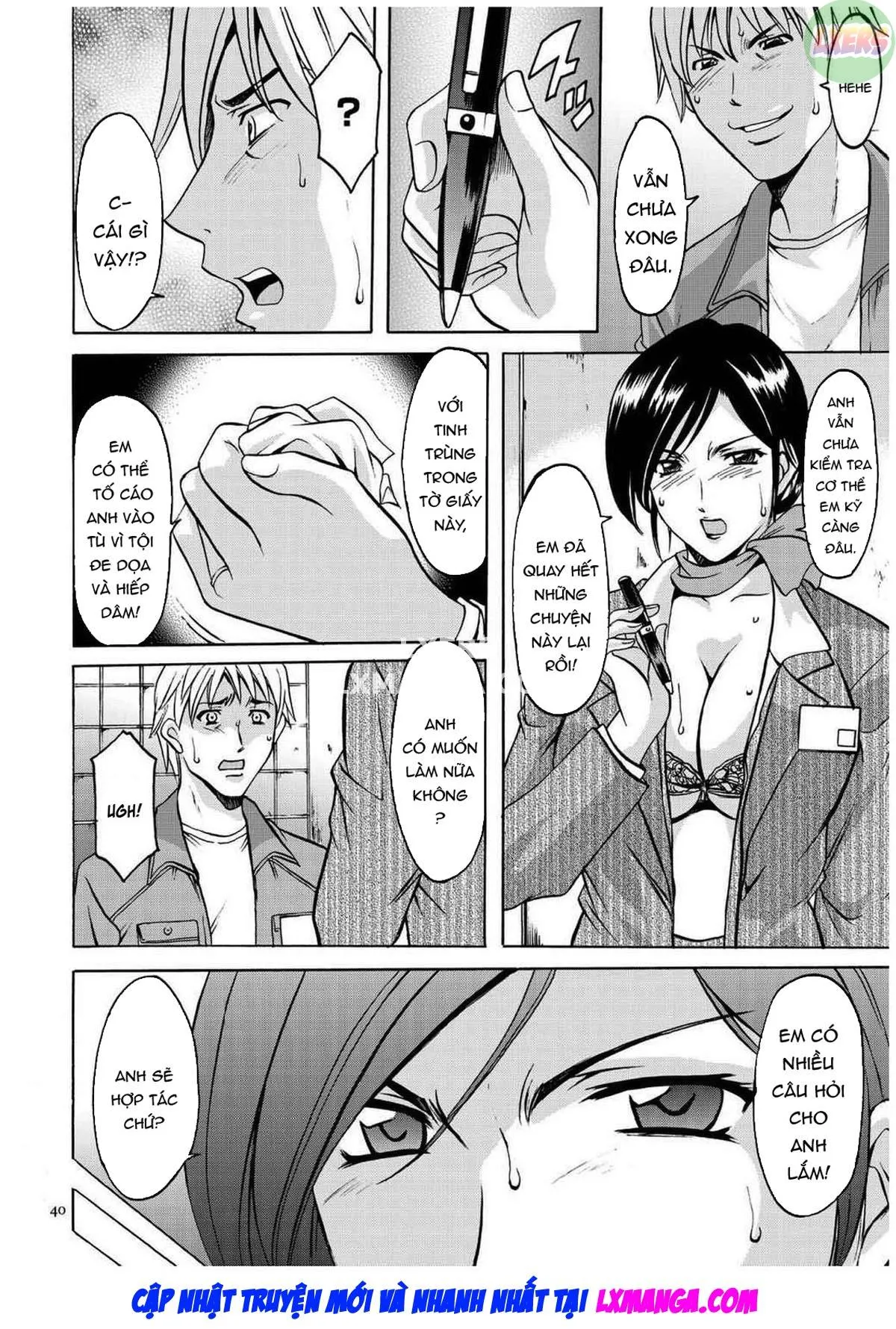 HentaiVN.net - Ảnh 17 - Sennyu Tsuma Satomi Kiroku - Chap 2