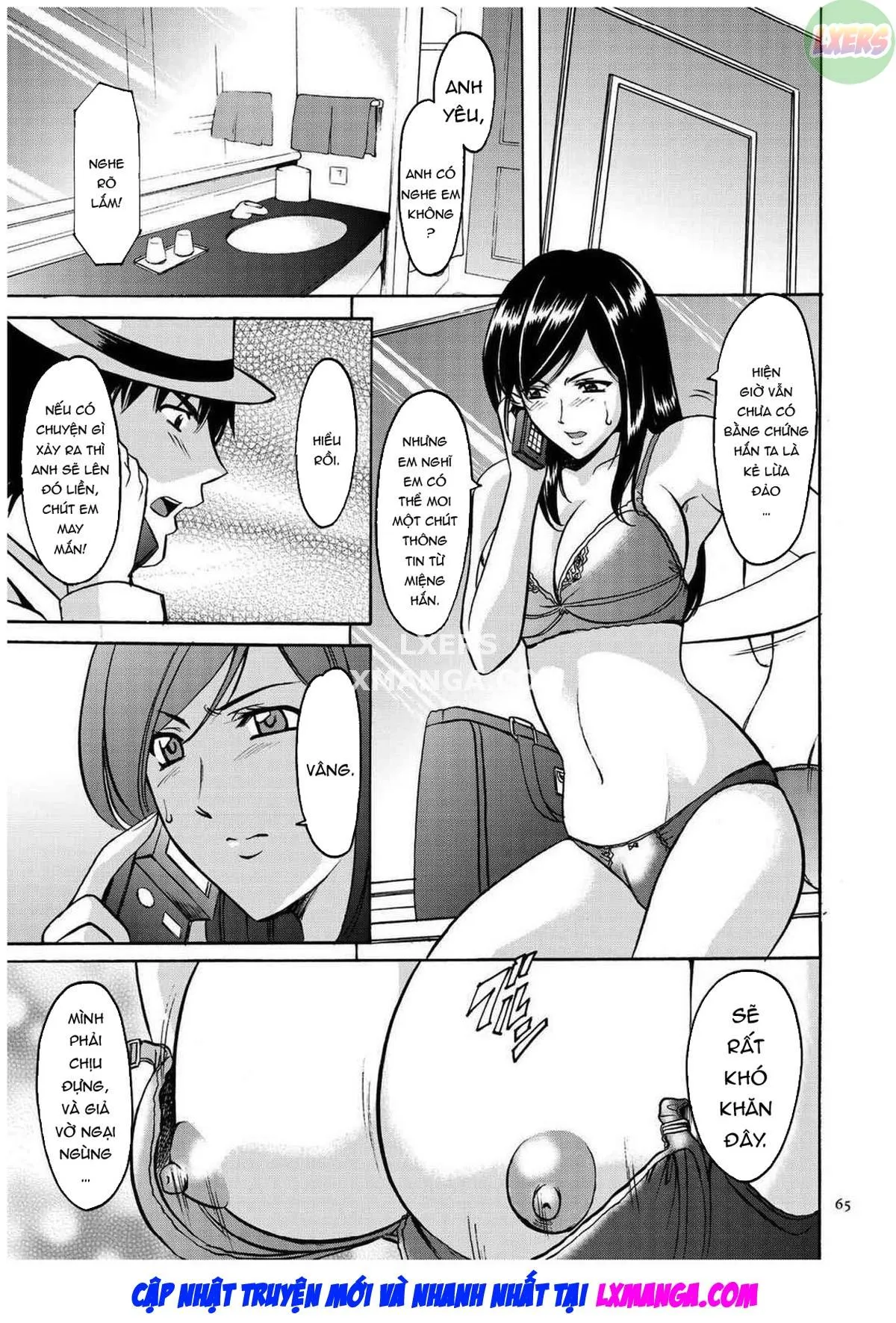 HentaiVN.net - Ảnh 18 - Sennyu Tsuma Satomi Kiroku - Chap 3