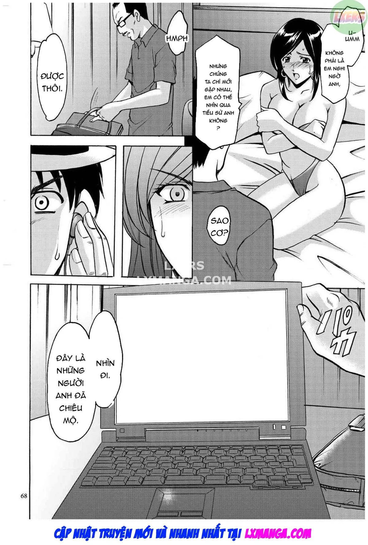 HentaiVN.net - Ảnh 21 - Sennyu Tsuma Satomi Kiroku - Chap 3
