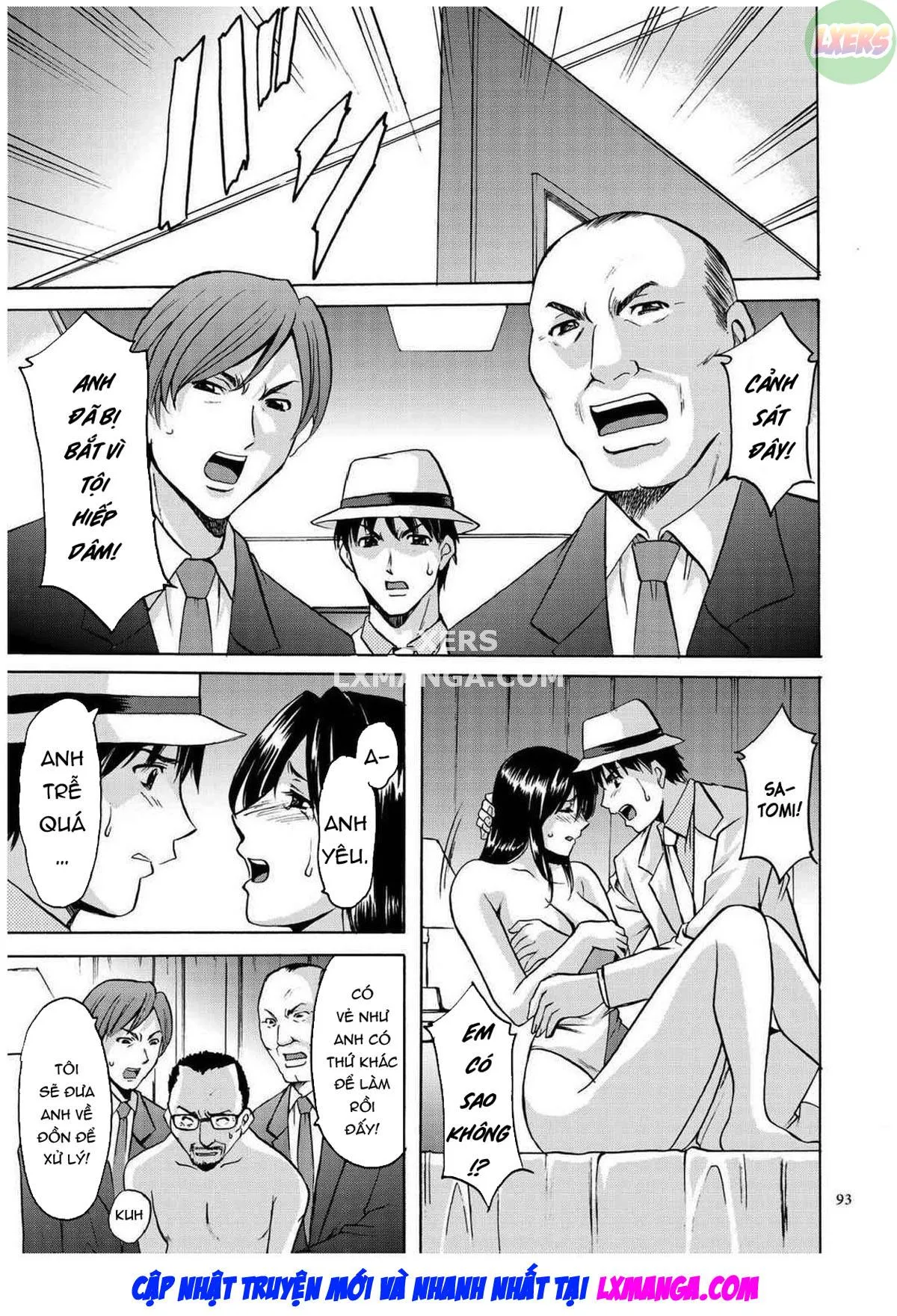 HentaiVN.net - Ảnh 23 - Sennyu Tsuma Satomi Kiroku - Chap 4