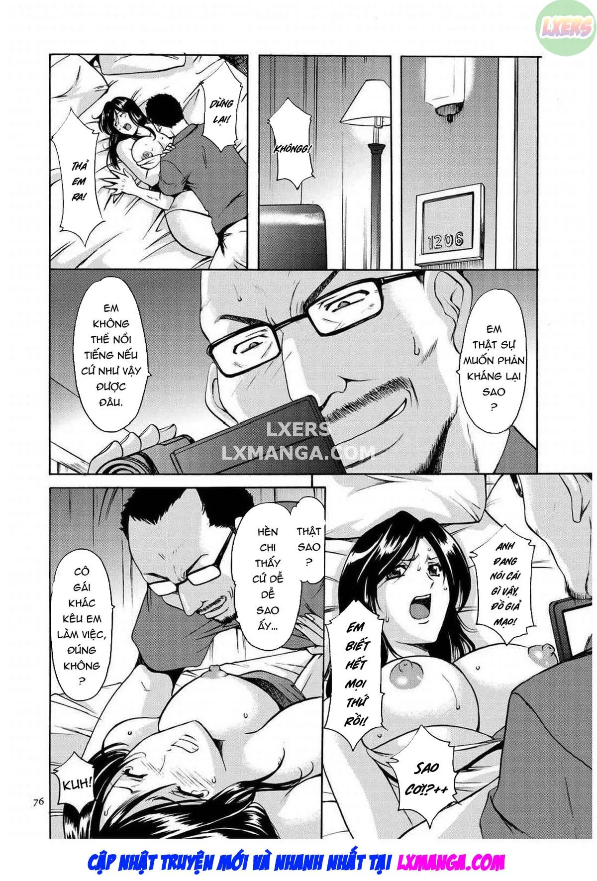 HentaiVN.net - Ảnh 6 - Sennyu Tsuma Satomi Kiroku - Chap 4