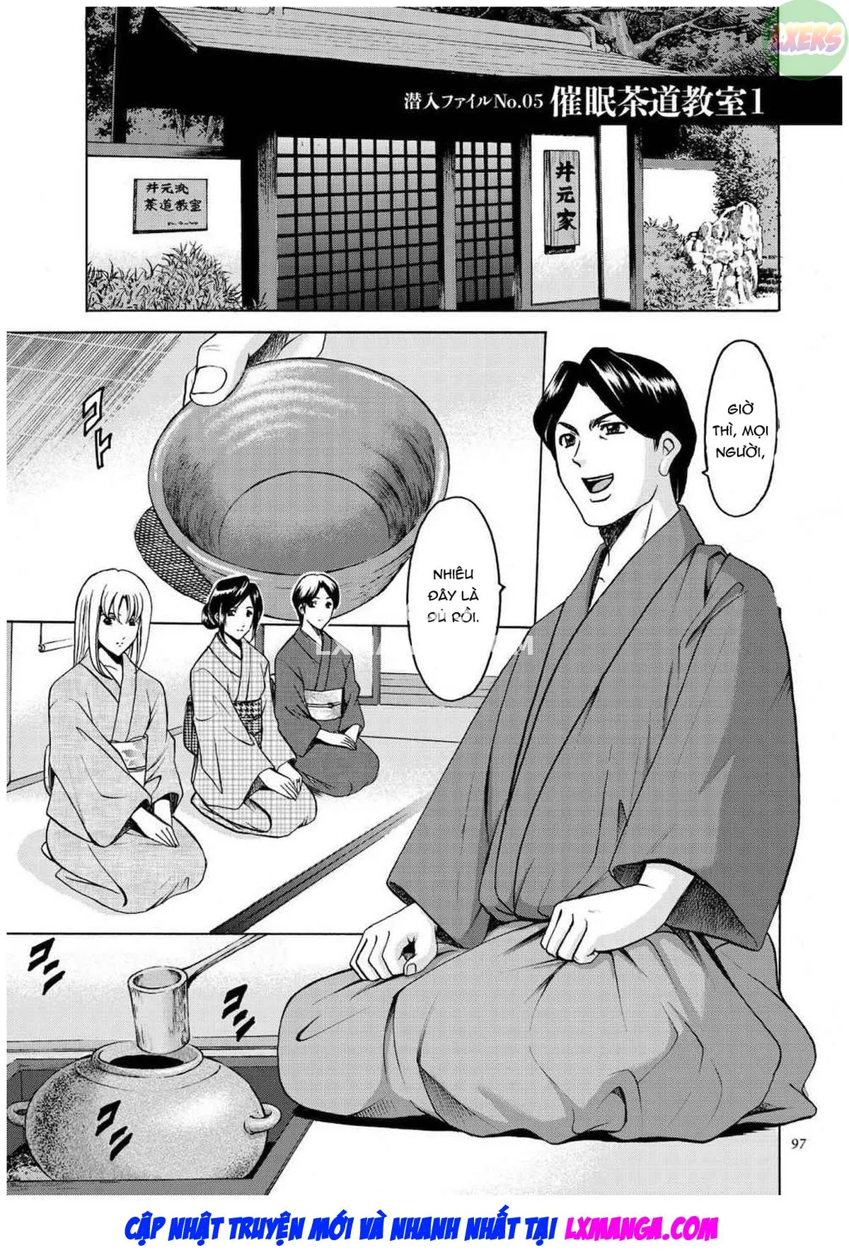 HentaiVN.net - Ảnh 4 - Sennyu Tsuma Satomi Kiroku - Chap 5