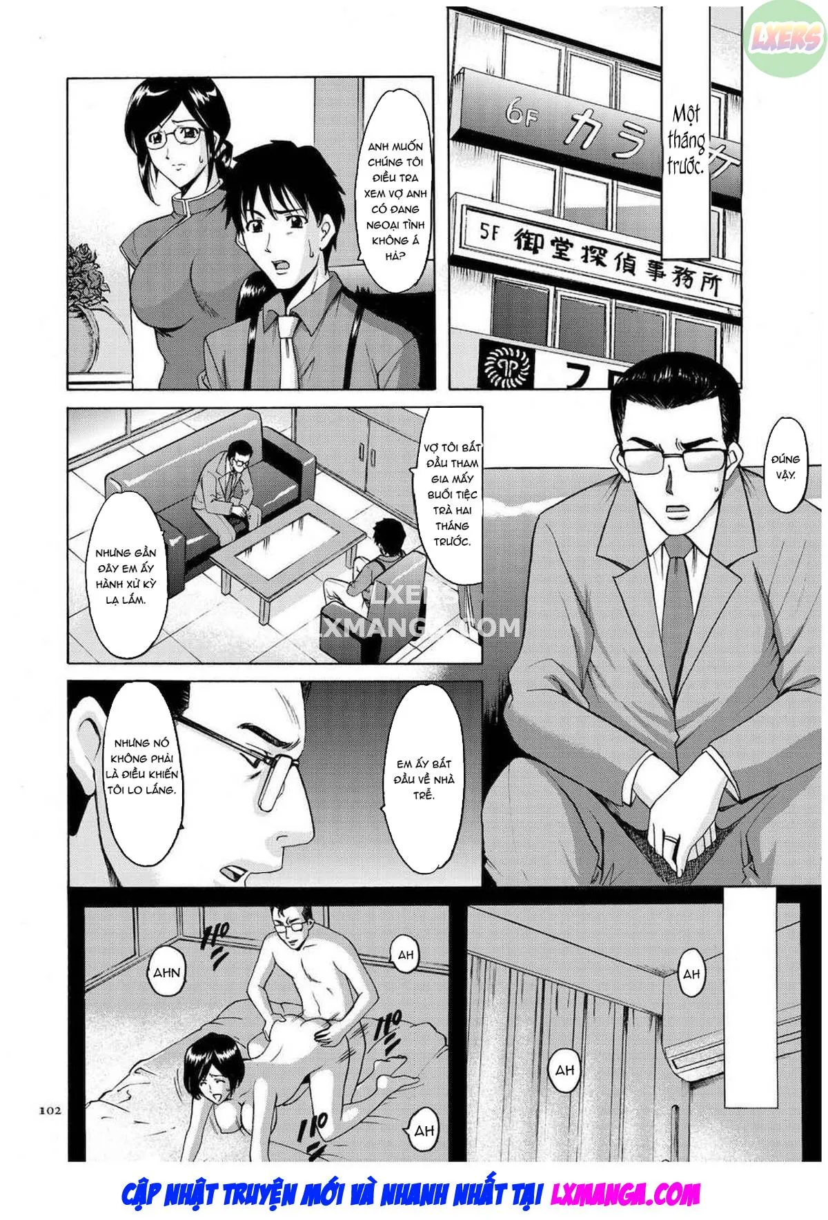 HentaiVN.net - Ảnh 9 - Sennyu Tsuma Satomi Kiroku - Chap 5