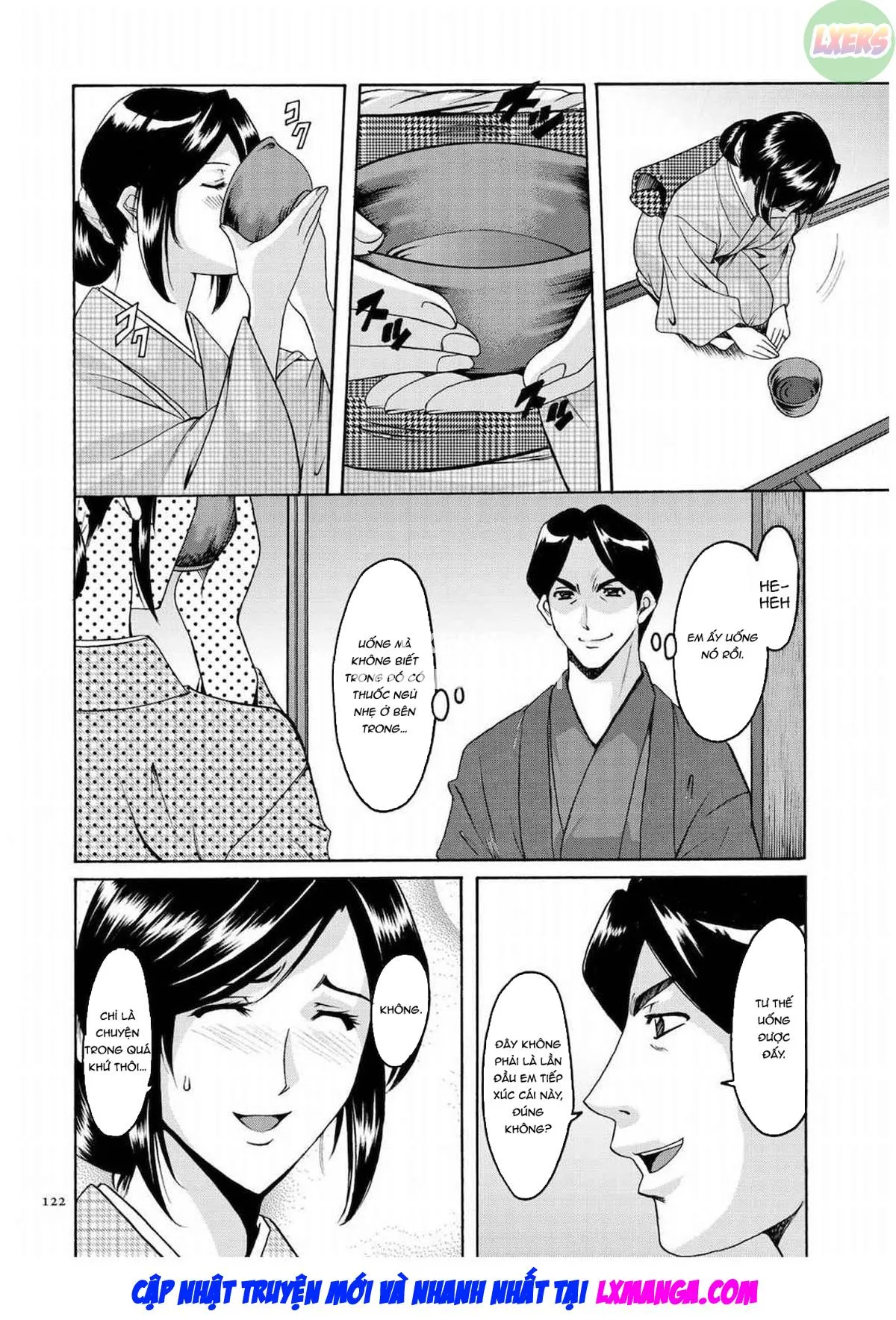 HentaiVN.net - Ảnh 7 - Sennyu Tsuma Satomi Kiroku - Chap 6