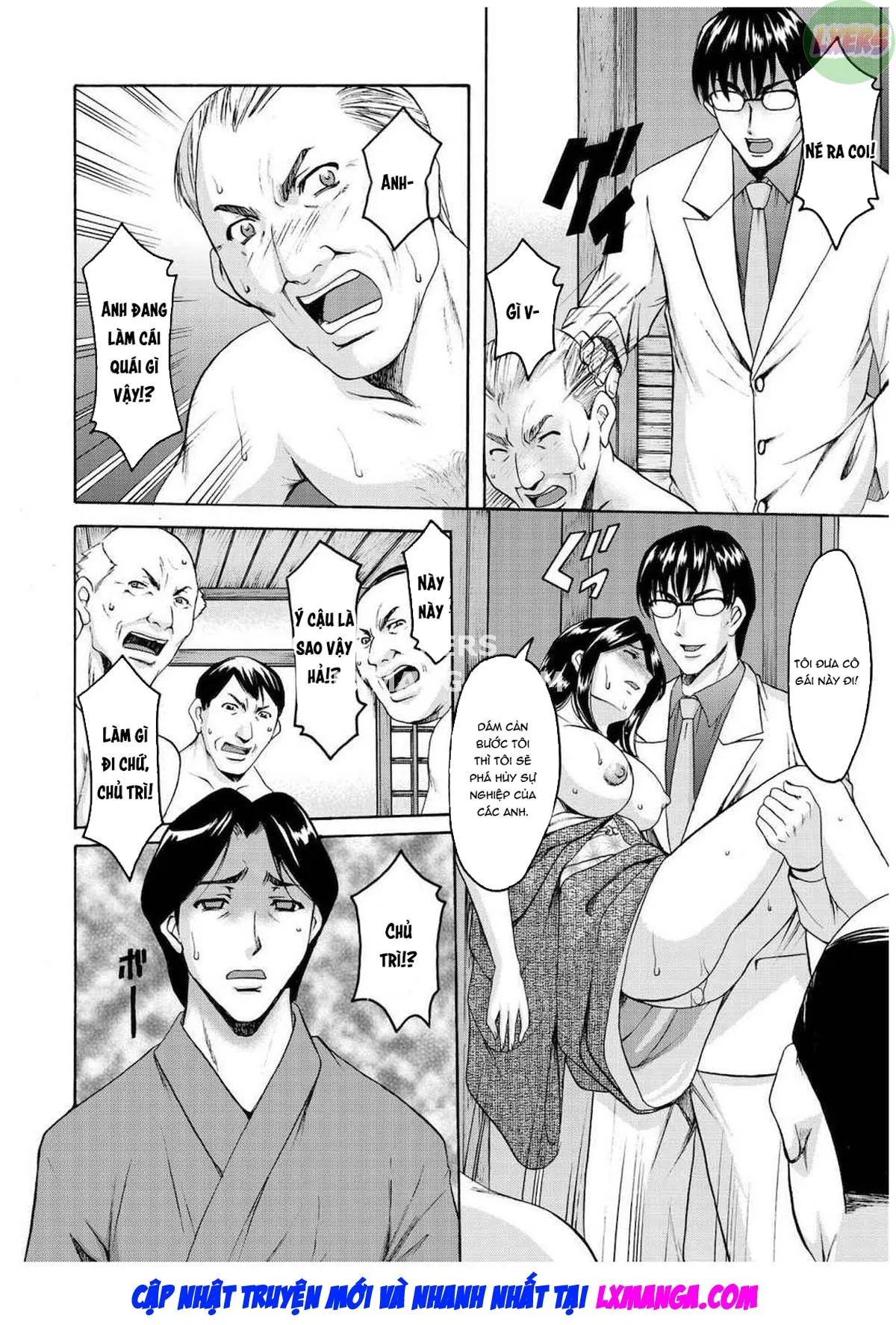 HentaiVN.net - Ảnh 9 - Sennyu Tsuma Satomi Kiroku - Chap 8