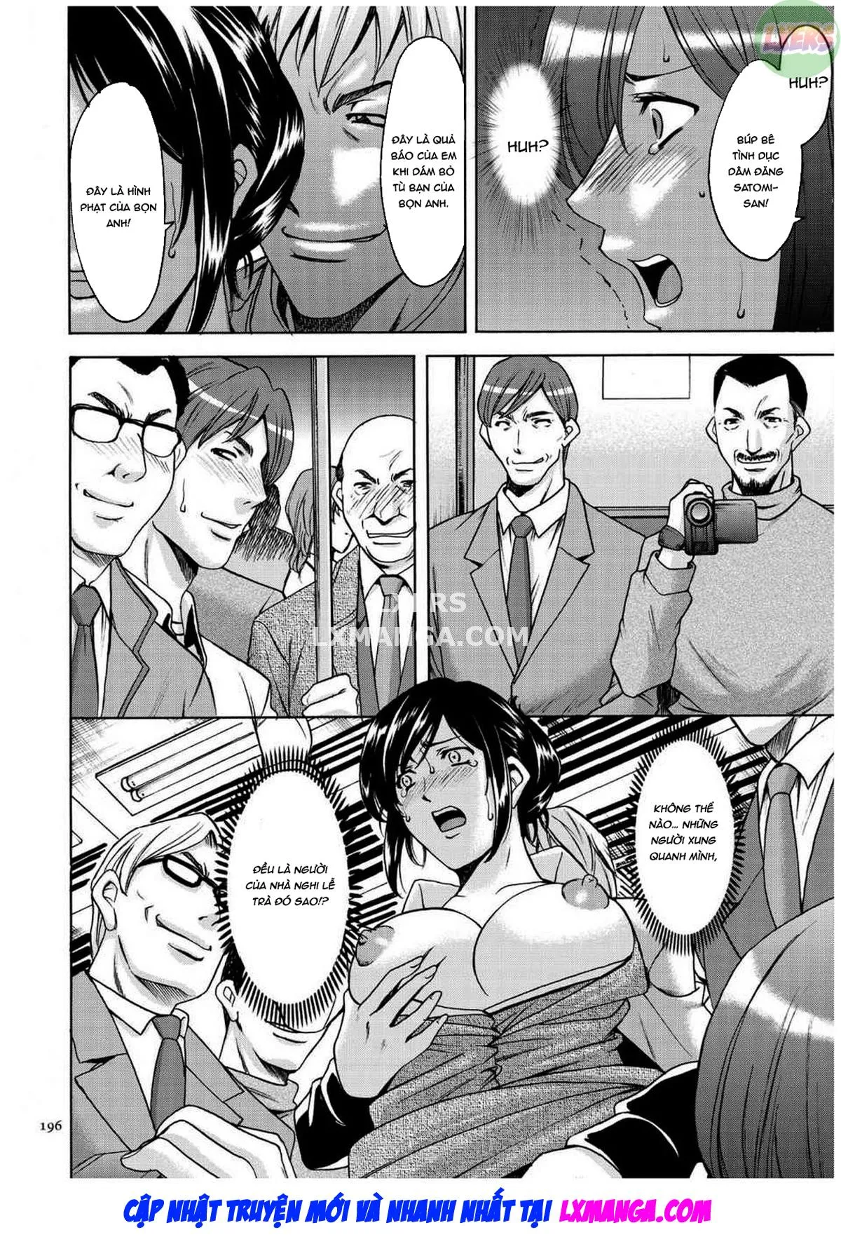 HentaiVN.net - Ảnh 13 - Sennyu Tsuma Satomi Kiroku - Chap 9