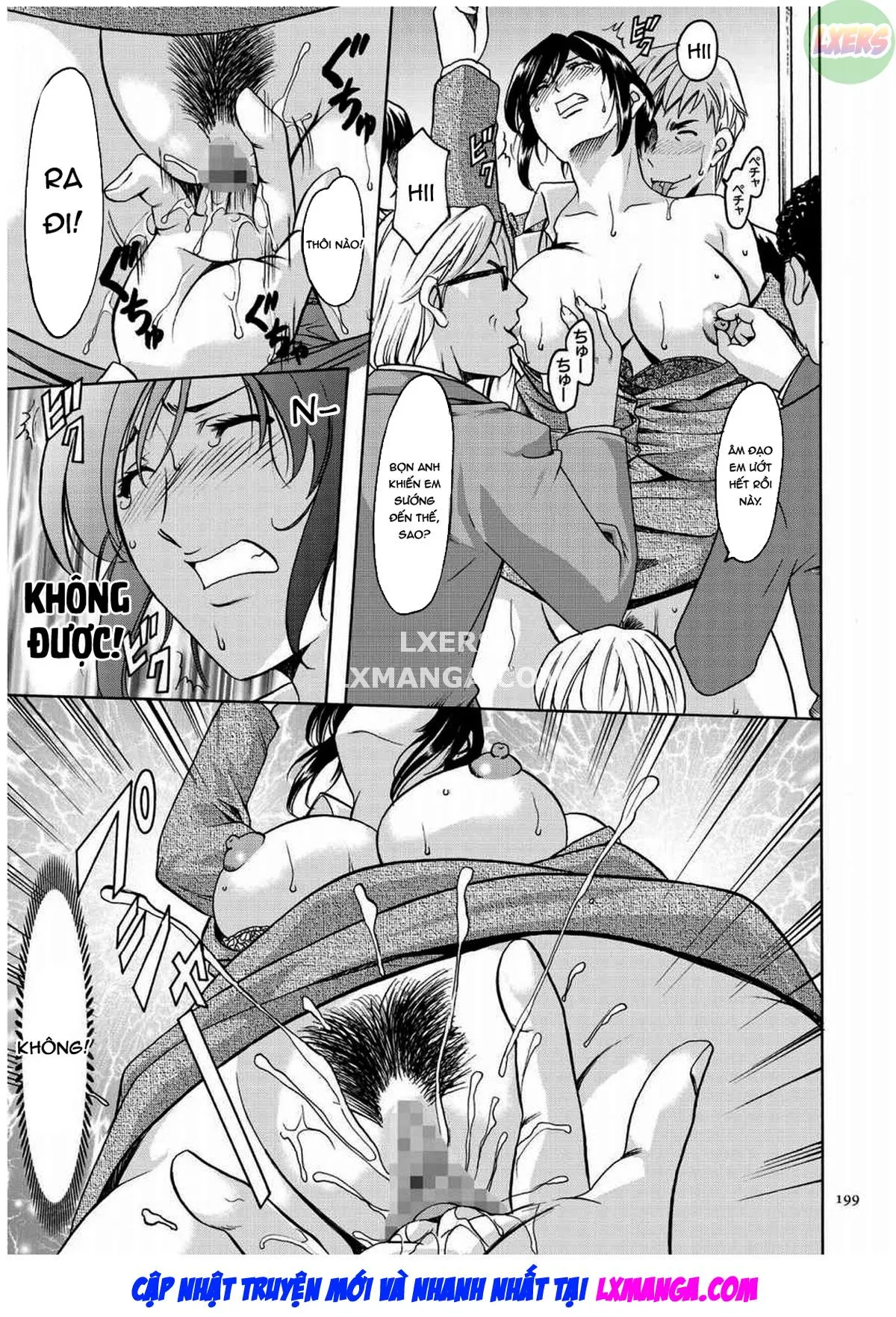 HentaiVN.net - Ảnh 16 - Sennyu Tsuma Satomi Kiroku - Chap 9