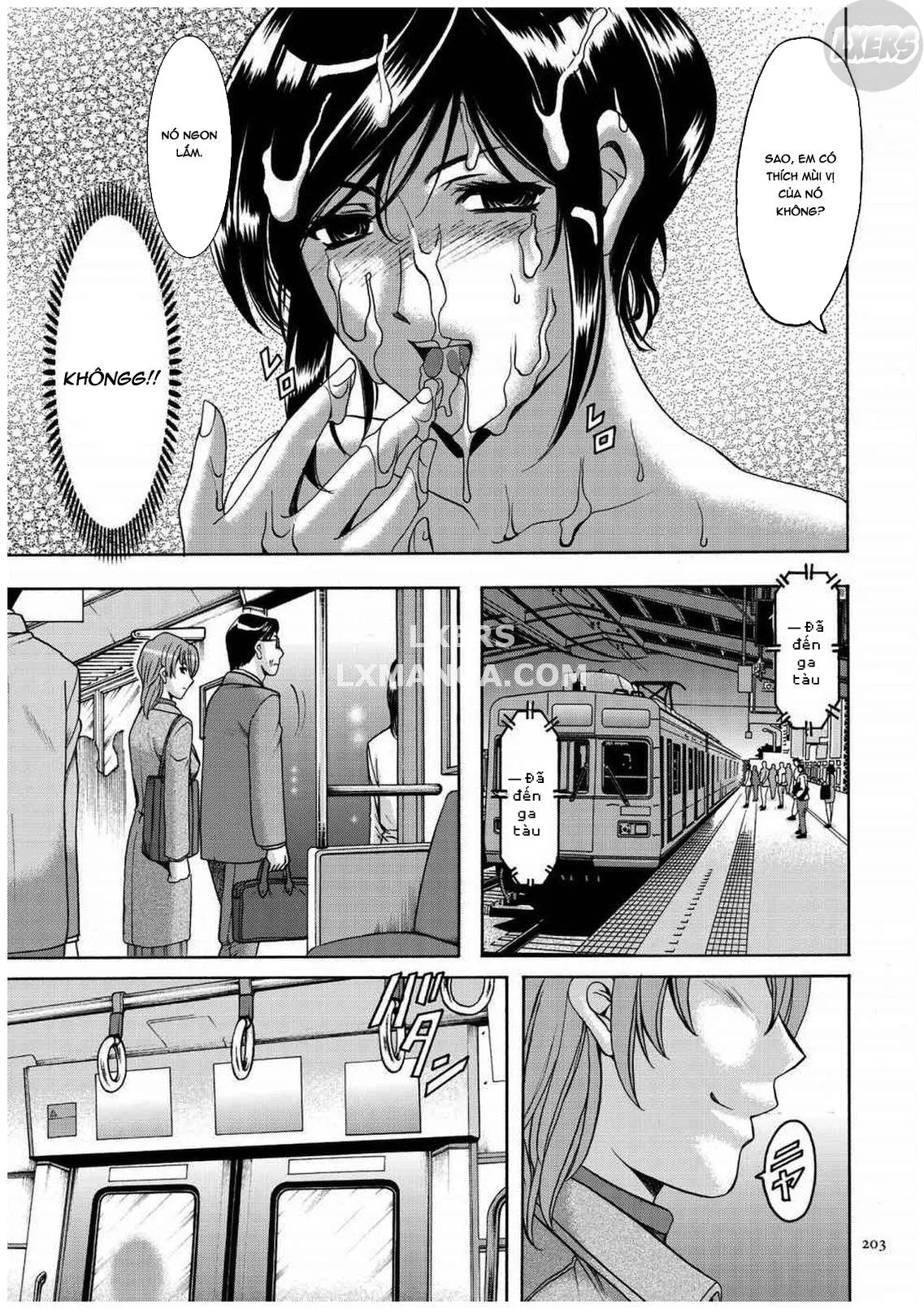 HentaiVN.net - Ảnh 20 - Sennyu Tsuma Satomi Kiroku - Chap 9