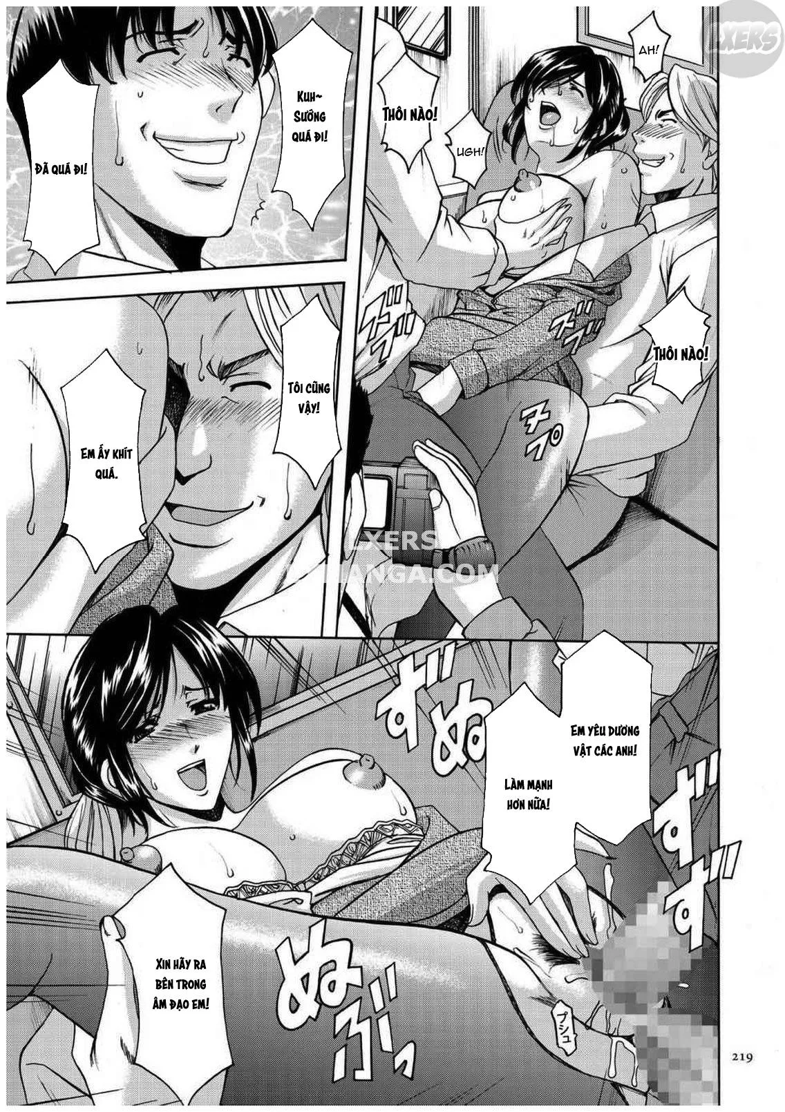 HentaiVN.net - Ảnh 14 - Sennyu Tsuma Satomi Kiroku - Chap 10