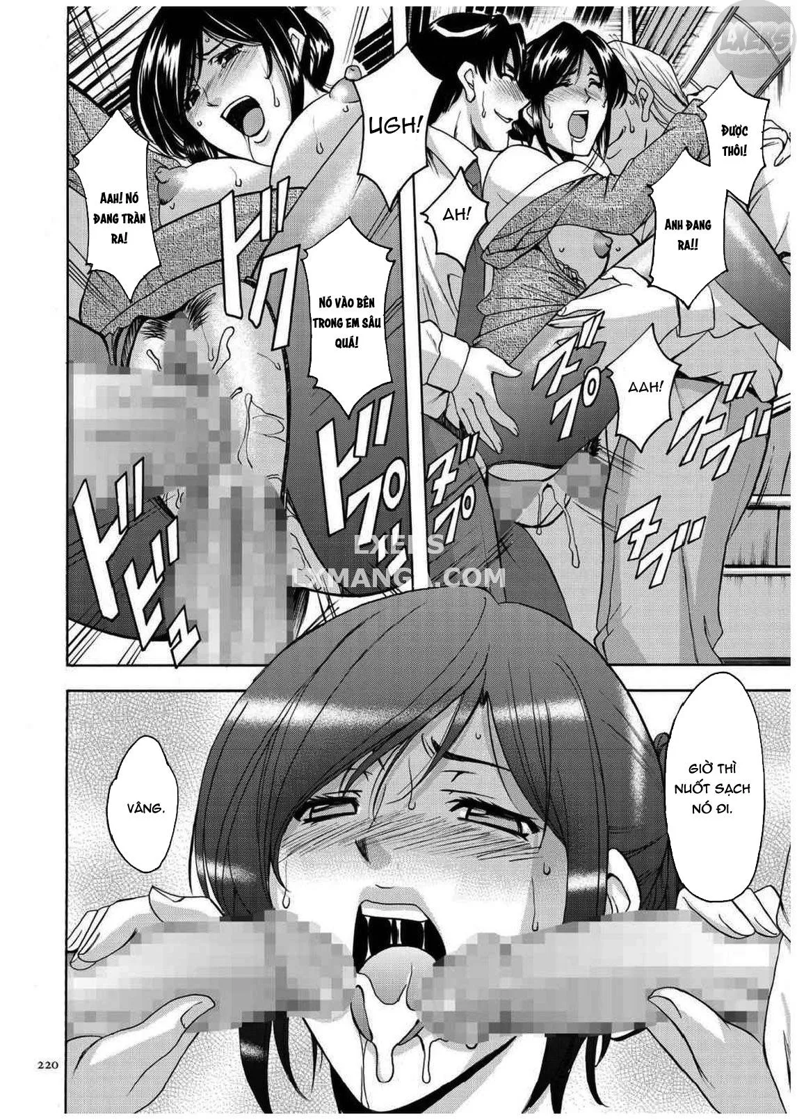 HentaiVN.net - Ảnh 15 - Sennyu Tsuma Satomi Kiroku - Chap 10