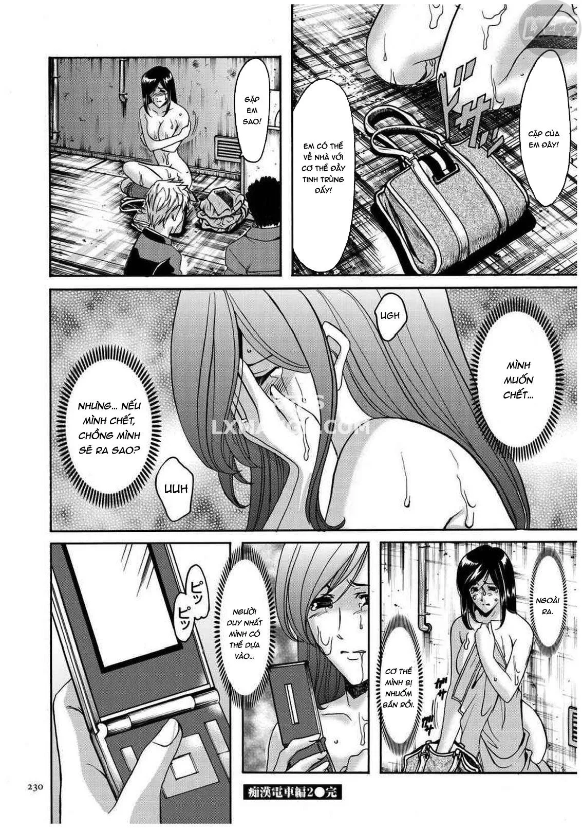 HentaiVN.net - Ảnh 25 - Sennyu Tsuma Satomi Kiroku - Chap 10