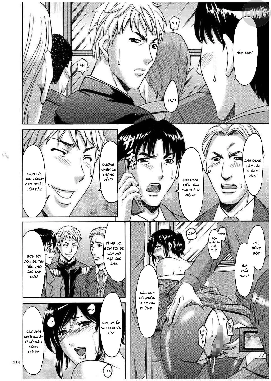 HentaiVN.net - Ảnh 9 - Sennyu Tsuma Satomi Kiroku - Chap 10