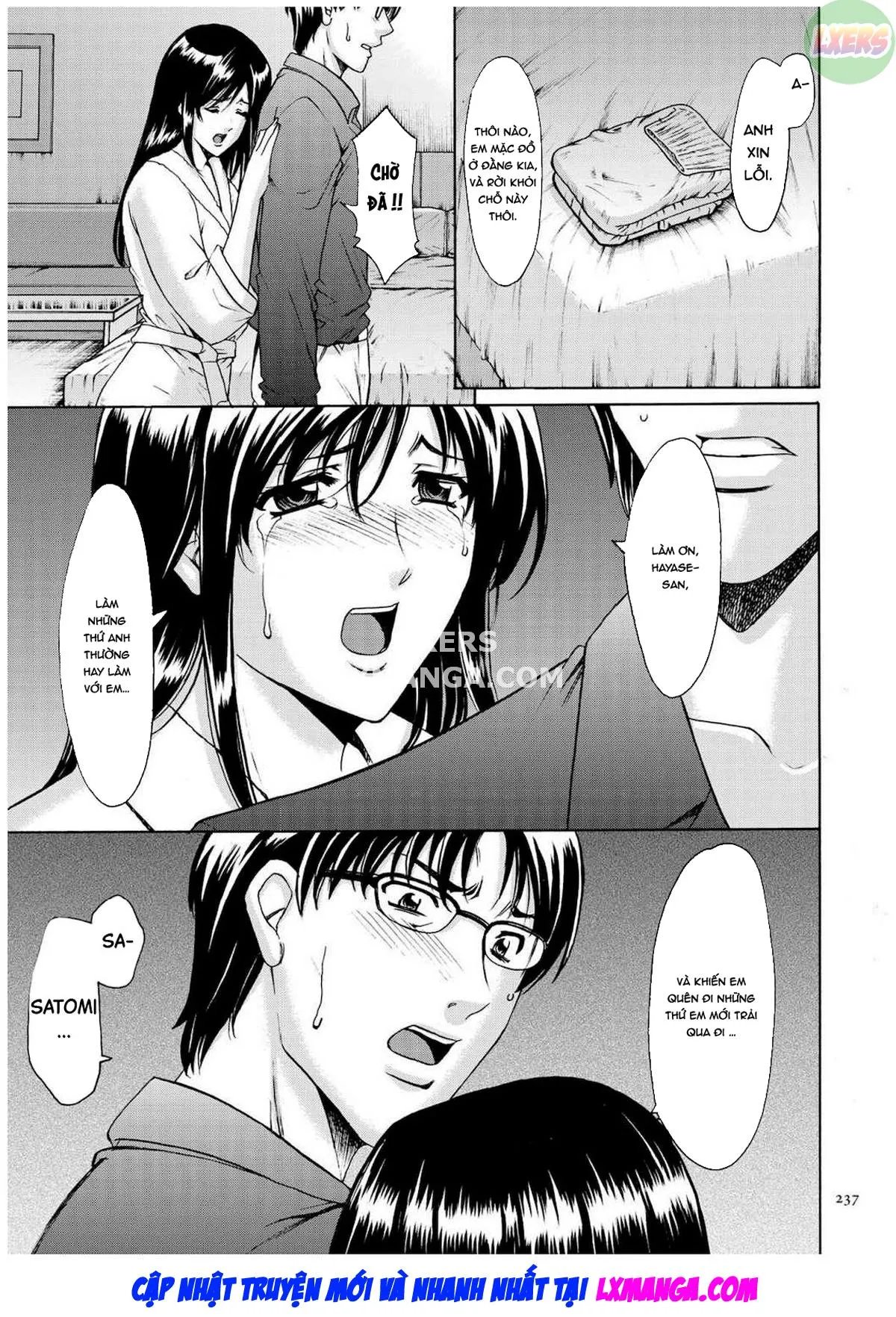 HentaiVN.net - Ảnh 11 - Sennyu Tsuma Satomi Kiroku - Chap 11