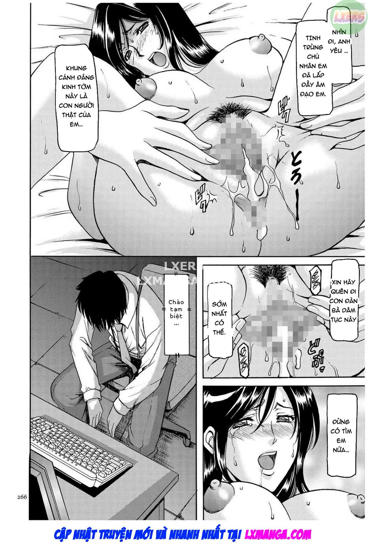 HentaiVN.net - Ảnh 15 - Sennyu Tsuma Satomi Kiroku - Chap 12 - END