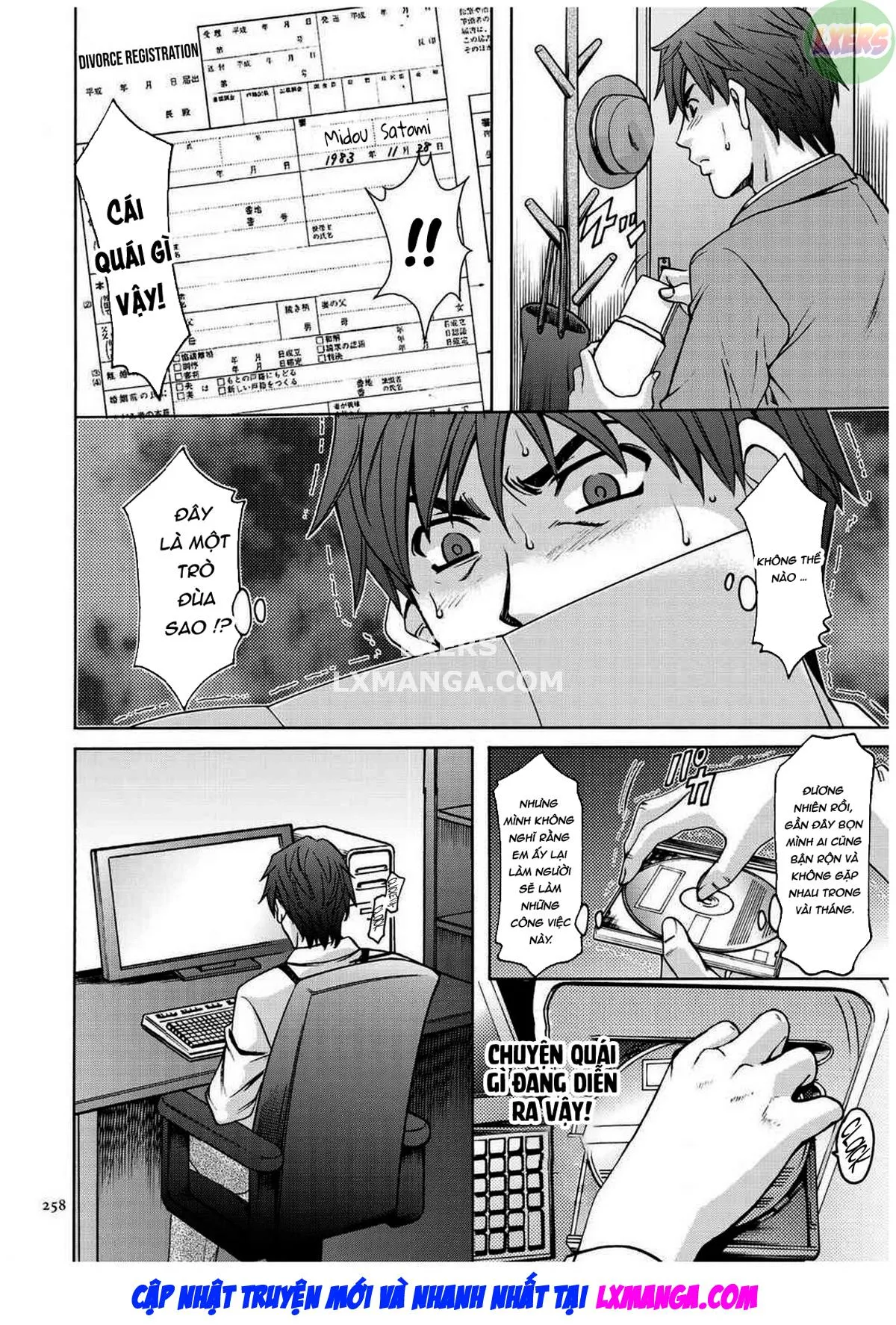HentaiVN.net - Ảnh 7 - Sennyu Tsuma Satomi Kiroku - Chap 12 - END
