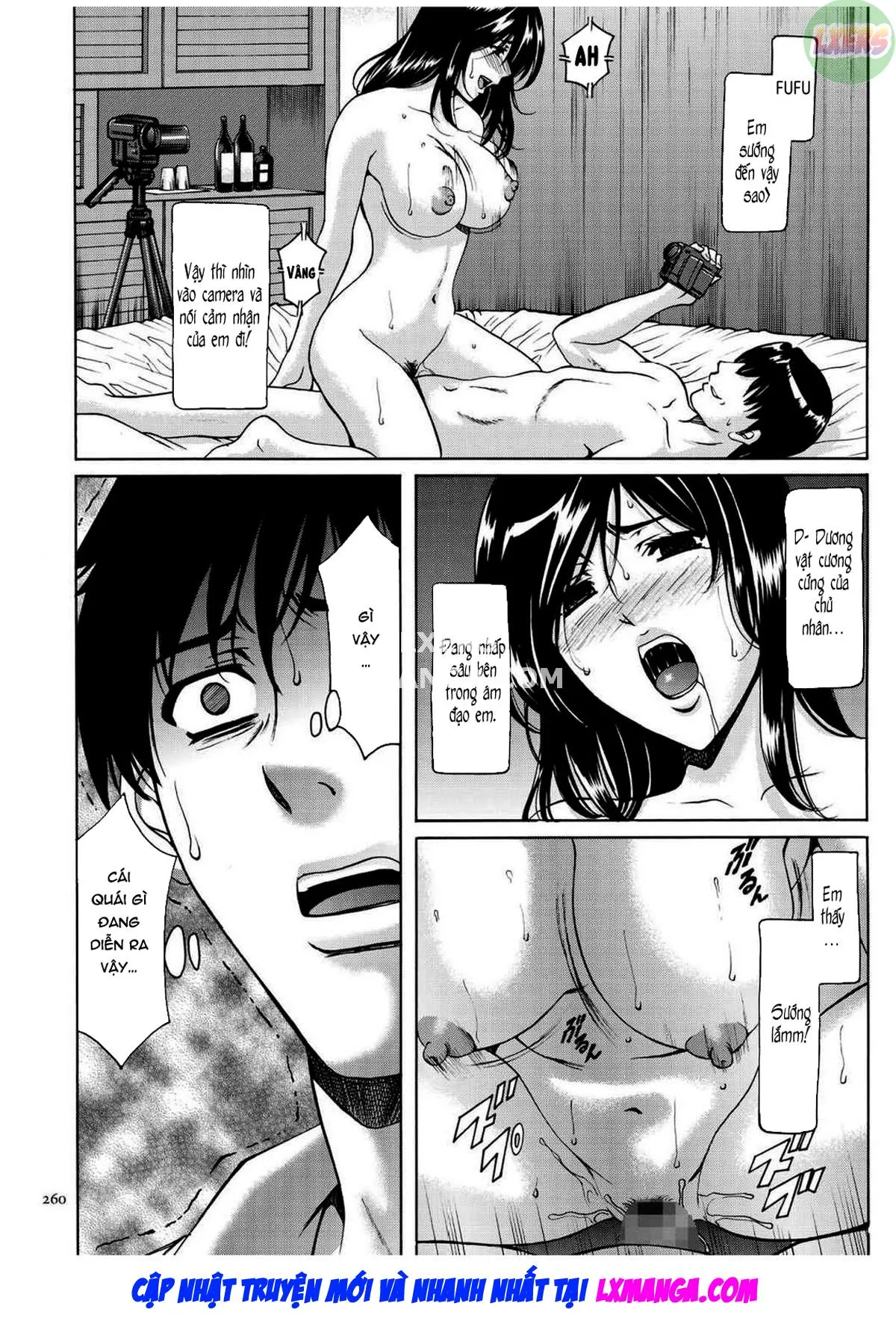HentaiVN.net - Ảnh 9 - Sennyu Tsuma Satomi Kiroku - Chap 12 - END
