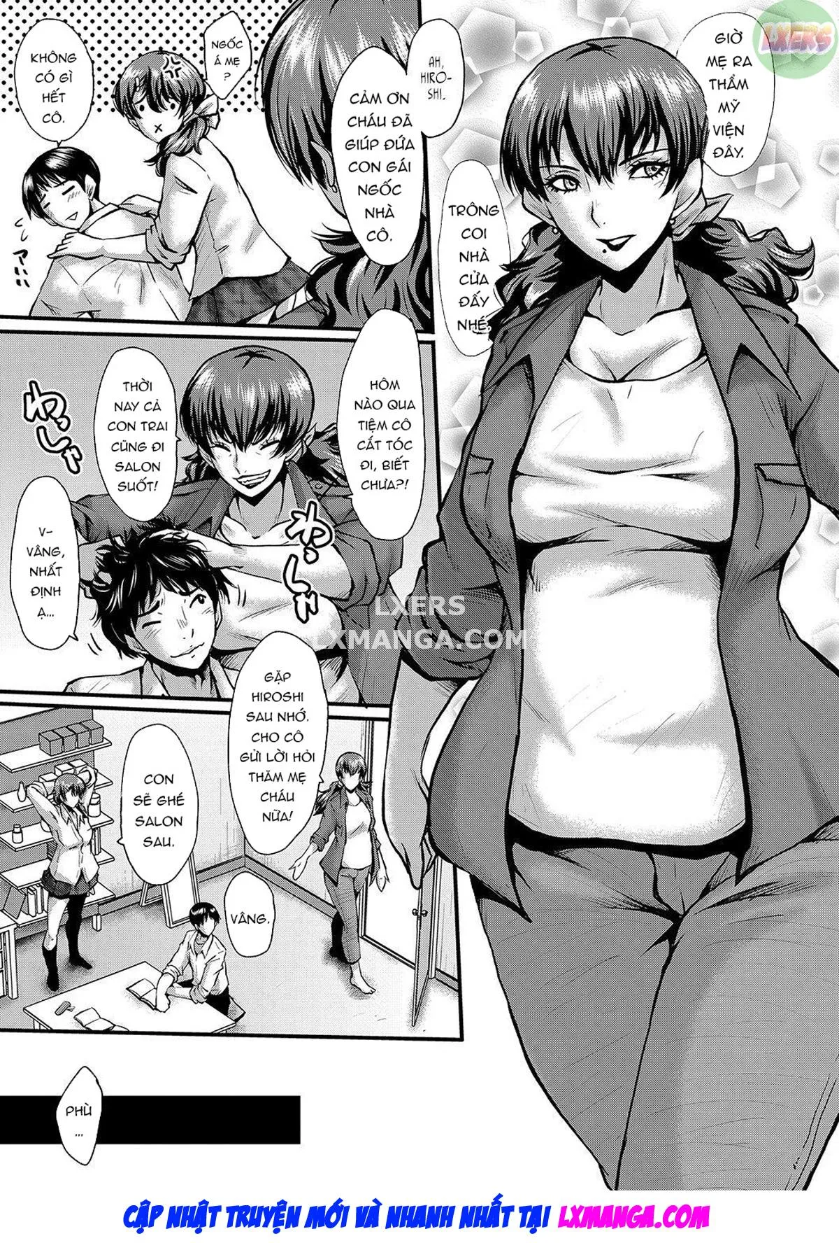 HentaiVN.net - Ảnh 8 - My friend stole away both my childhood friend and my mother [Tomodachi, Osananajimi mo Kaa-san mo Netorareru] - Chap 1