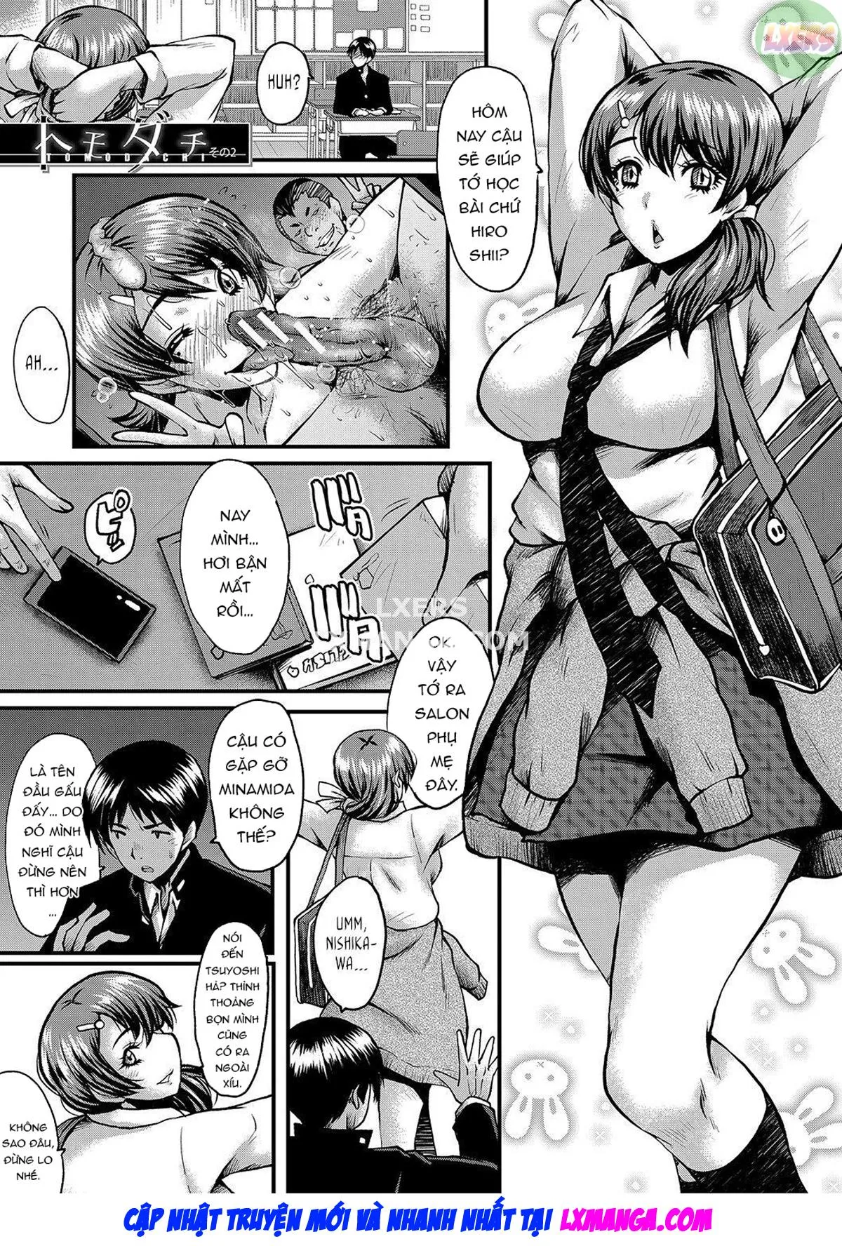 HentaiVN.net - Ảnh 4 - My friend stole away both my childhood friend and my mother [Tomodachi, Osananajimi mo Kaa-san mo Netorareru] - Chap 2
