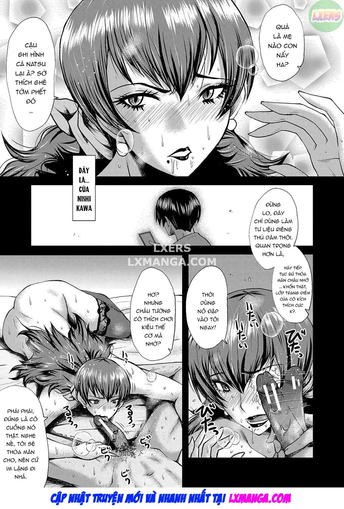 HentaiVN.net - Ảnh 12 - My friend stole away both my childhood friend and my mother [Tomodachi, Osananajimi mo Kaa-san mo Netorareru] - Chap 3