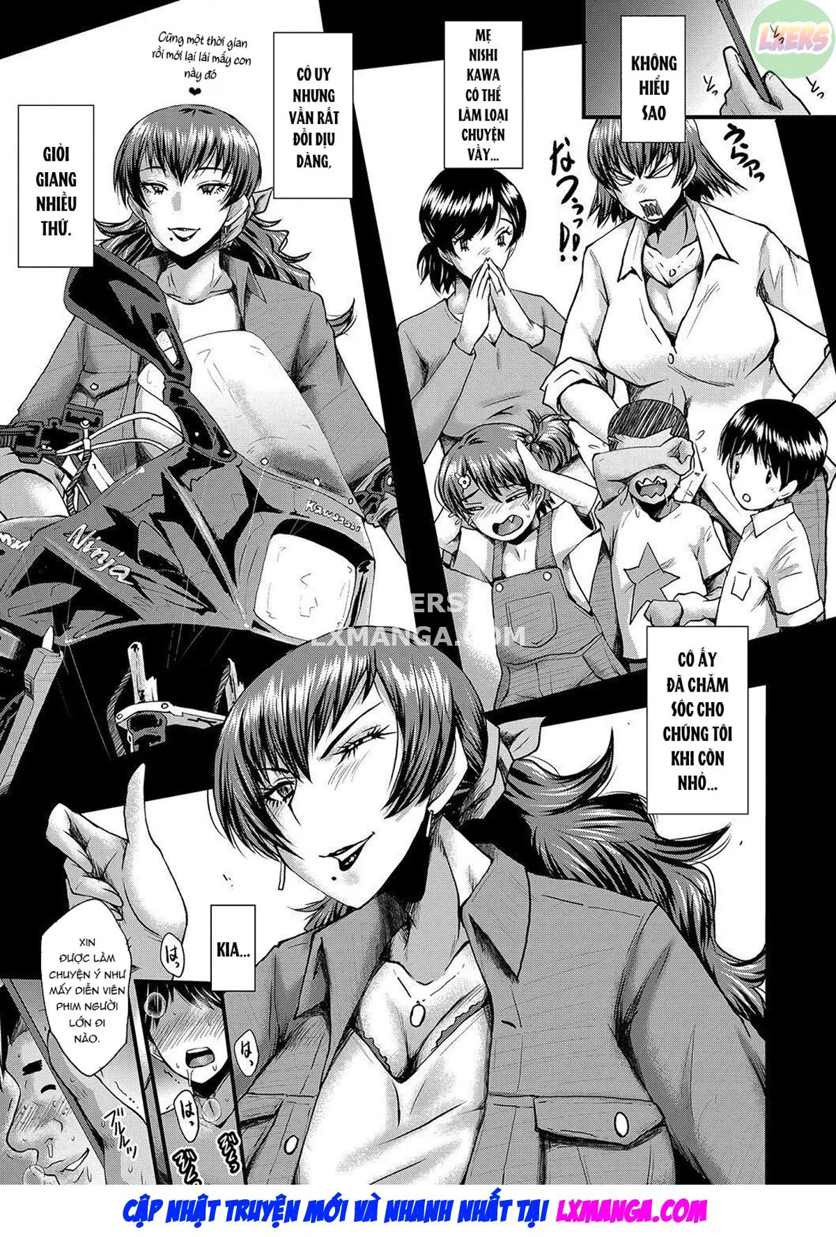 HentaiVN.net - Ảnh 16 - My friend stole away both my childhood friend and my mother [Tomodachi, Osananajimi mo Kaa-san mo Netorareru] - Chap 3