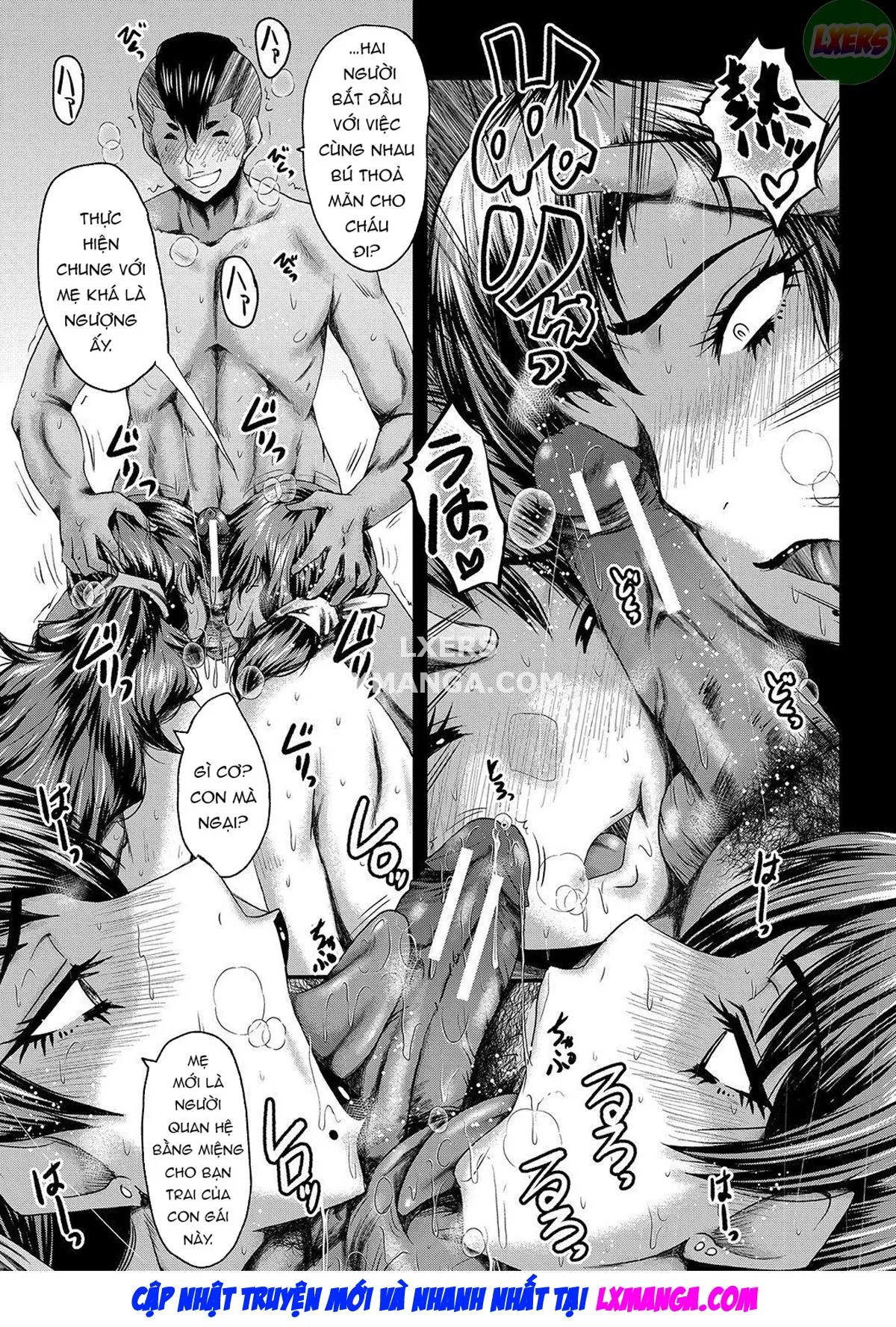 HentaiVN.net - Ảnh 24 - My friend stole away both my childhood friend and my mother [Tomodachi, Osananajimi mo Kaa-san mo Netorareru] - Chap 4