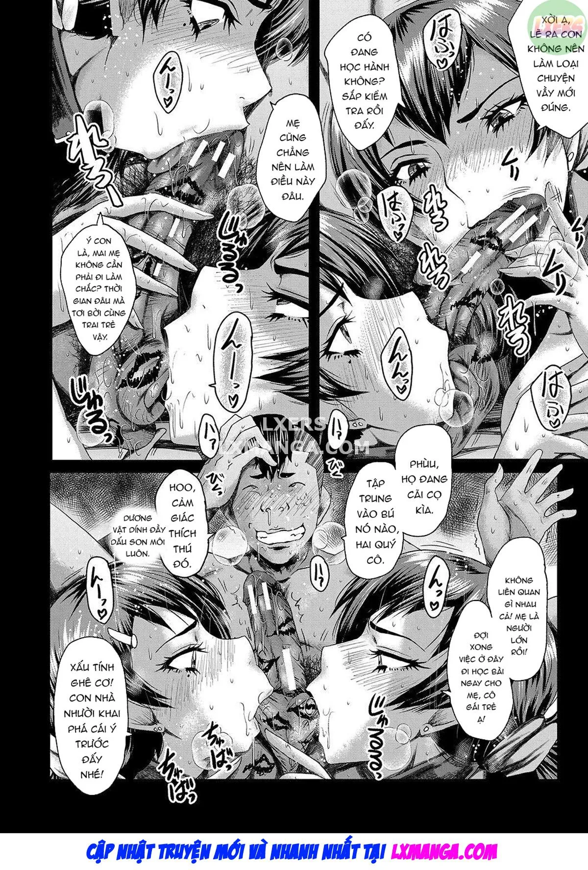 HentaiVN.net - Ảnh 25 - My friend stole away both my childhood friend and my mother [Tomodachi, Osananajimi mo Kaa-san mo Netorareru] - Chap 4