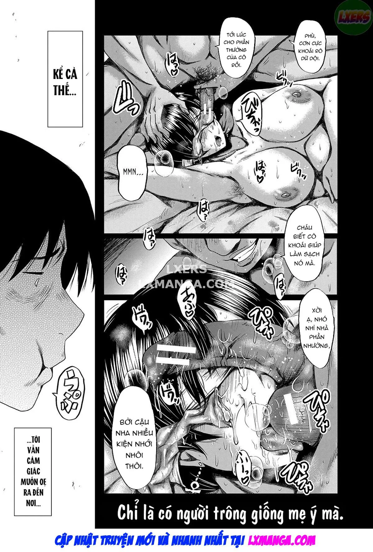 HentaiVN.net - Ảnh 22 - My friend stole away both my childhood friend and my mother [Tomodachi, Osananajimi mo Kaa-san mo Netorareru] - Chap 5
