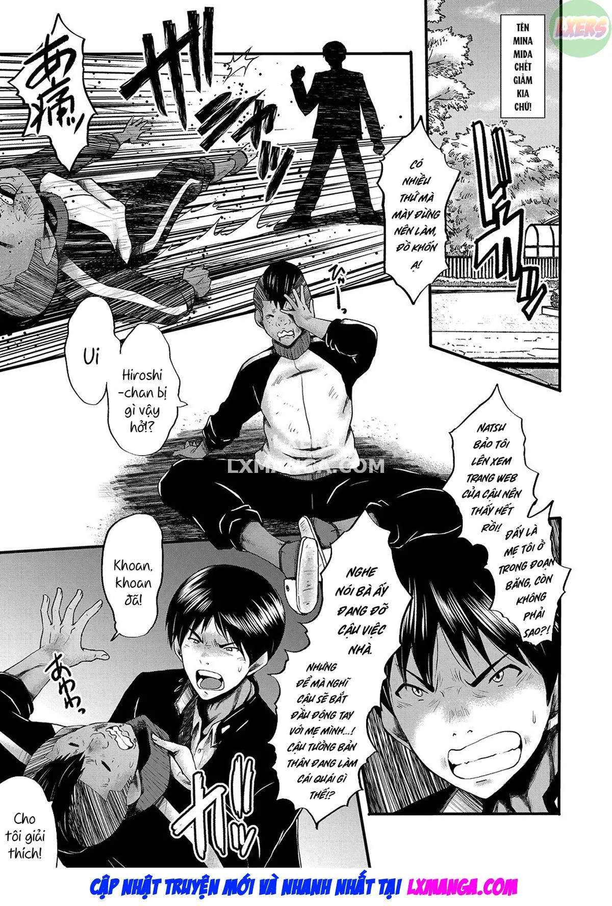 HentaiVN.net - Ảnh 6 - My friend stole away both my childhood friend and my mother [Tomodachi, Osananajimi mo Kaa-san mo Netorareru] - Chap 6