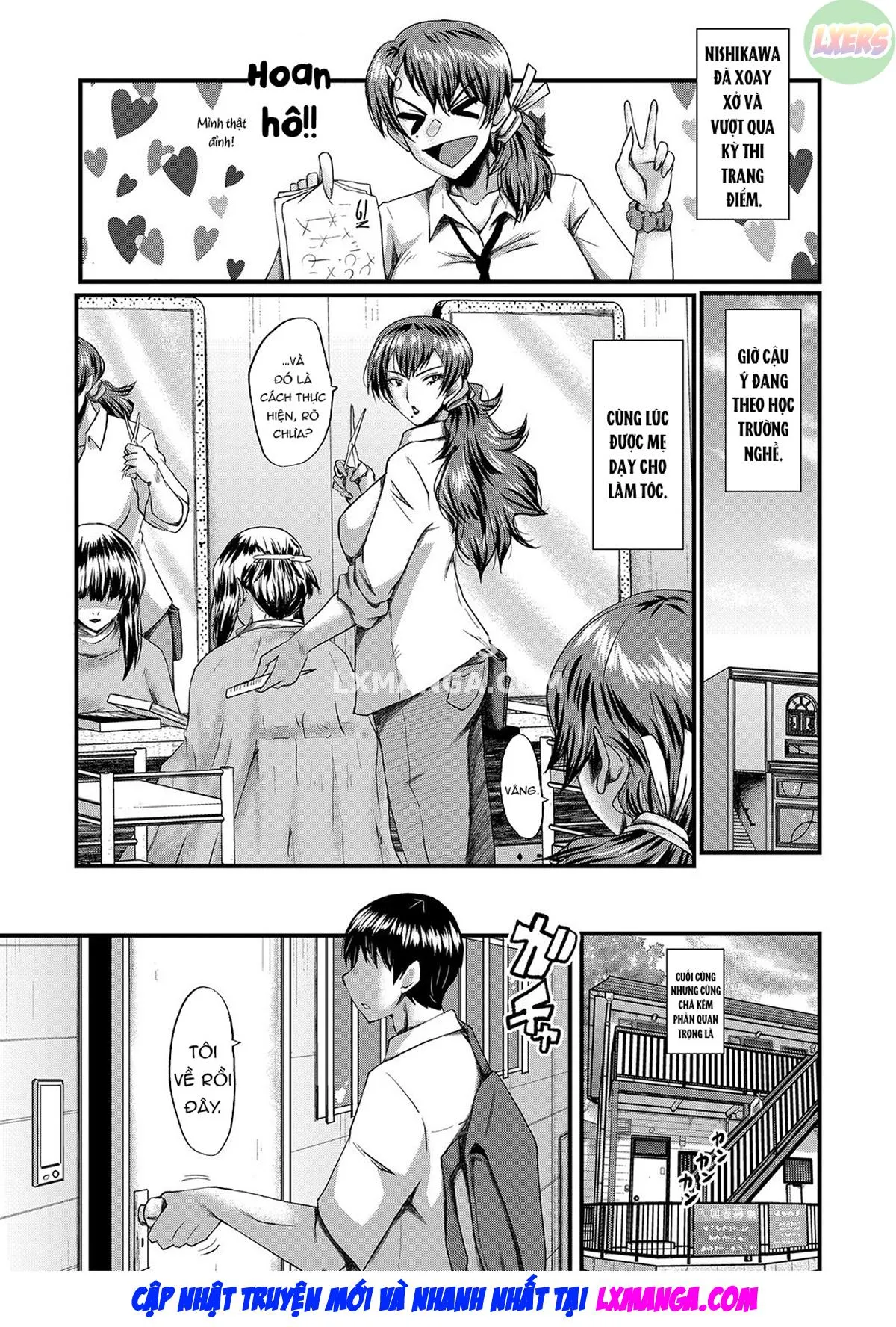 HentaiVN.net - Ảnh 28 - My friend stole away both my childhood friend and my mother [Tomodachi, Osananajimi mo Kaa-san mo Netorareru] - Chap 7