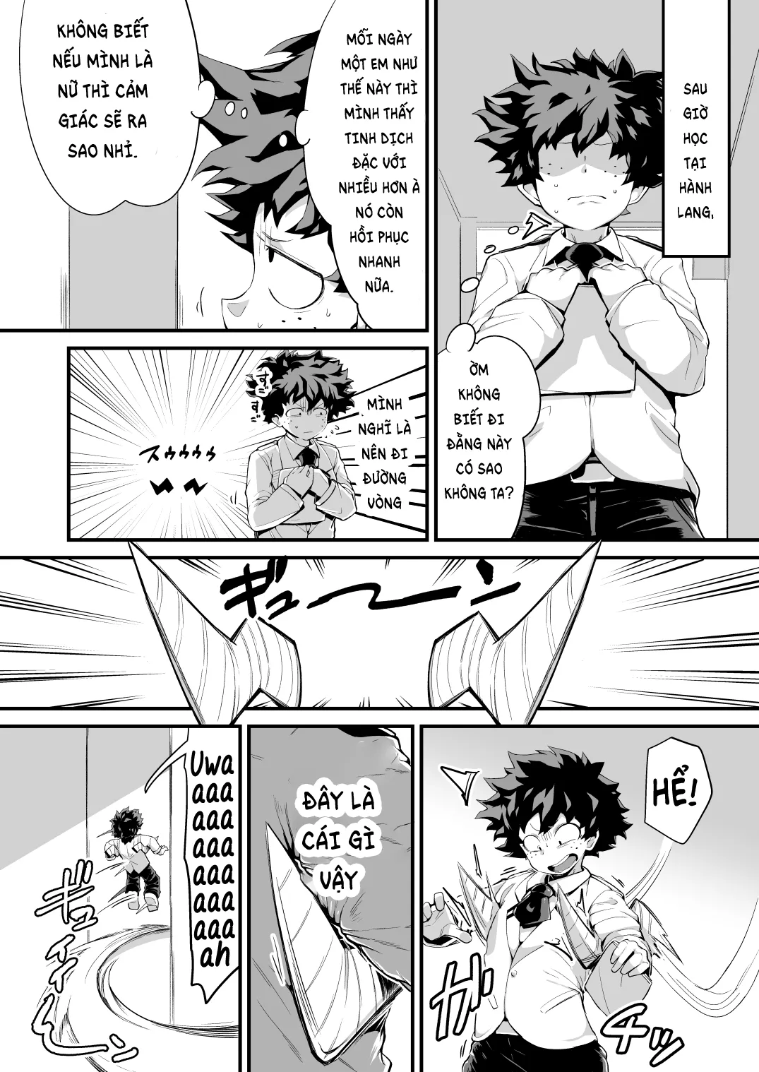 HentaiVN.net - Ảnh 24 - Boku to Nottori Villain Nakademia Vol. 4 - Chap 4