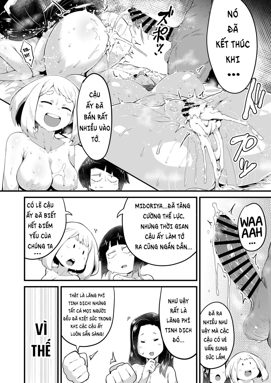 HentaiVN.net - Ảnh 4 - Boku to Nottori Villain Nakademia Vol. 4 - Chap 4