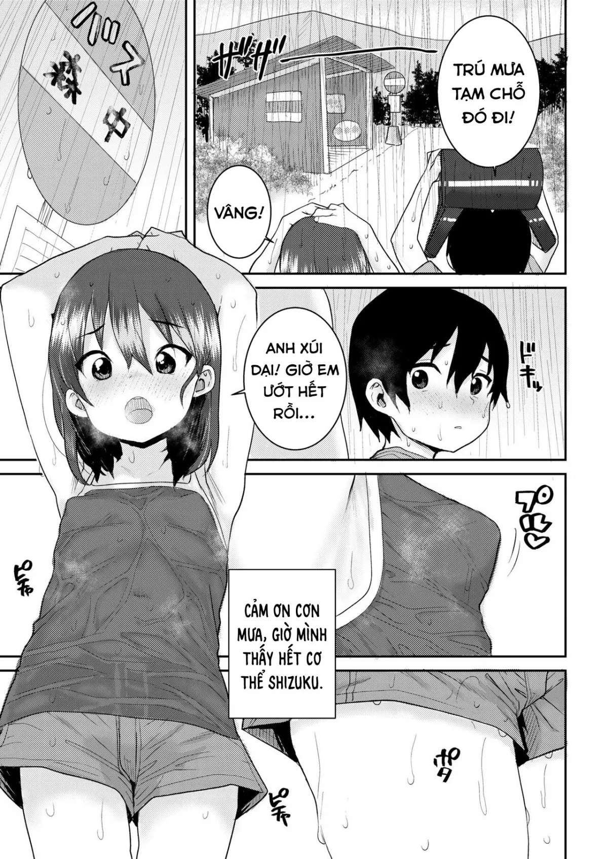 HentaiVN.net - Ảnh 5 - Giọt mưa sau cơn bão [Raindrops After the Storm ; Ugo no Shuzuku] - Oneshot