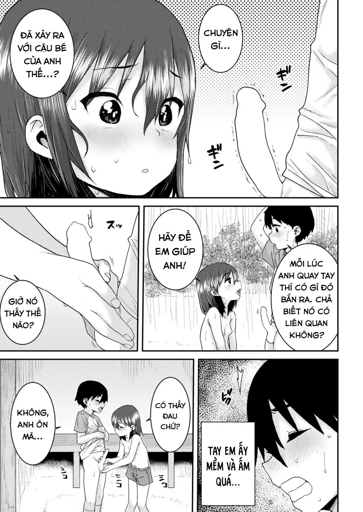 HentaiVN.net - Ảnh 7 - Giọt mưa sau cơn bão [Raindrops After the Storm ; Ugo no Shuzuku] - Oneshot