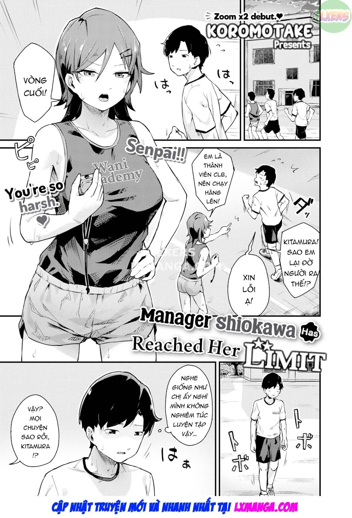HentaiVN.net - Ảnh 4 - Quản lý Shiokawa đã đạt đến giới hạn - Oneshot