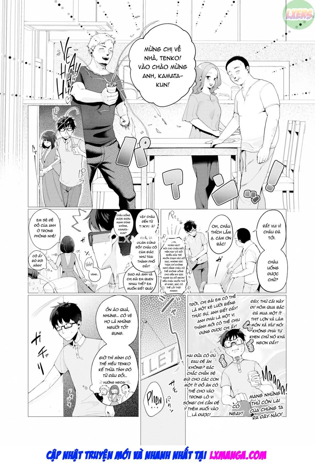 HentaiVN.net - Ảnh 5 - Gia đình nhà vợ - Oneshot