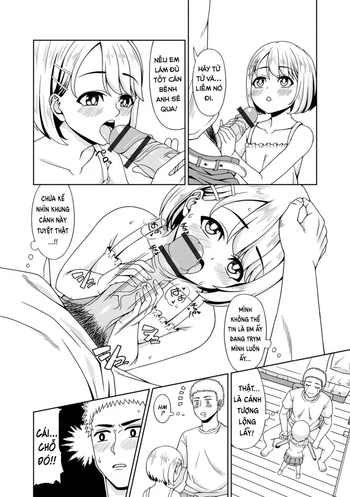 HentaiVN.net - Ảnh 4 - Em sẽ chữa bệnh nứng cho anh [H na Byouki Watashi ga Naoshi te Ageru ; I'll Cure Your Hornyitis Disease] - Oneshot
