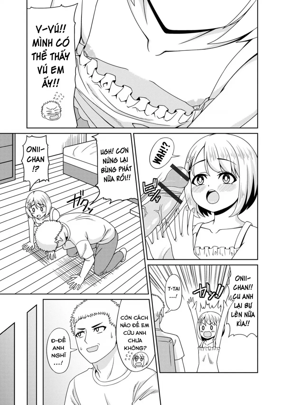 HentaiVN.net - Ảnh 5 - Em sẽ chữa bệnh nứng cho anh [H na Byouki Watashi ga Naoshi te Ageru ; I'll Cure Your Hornyitis Disease] - Oneshot