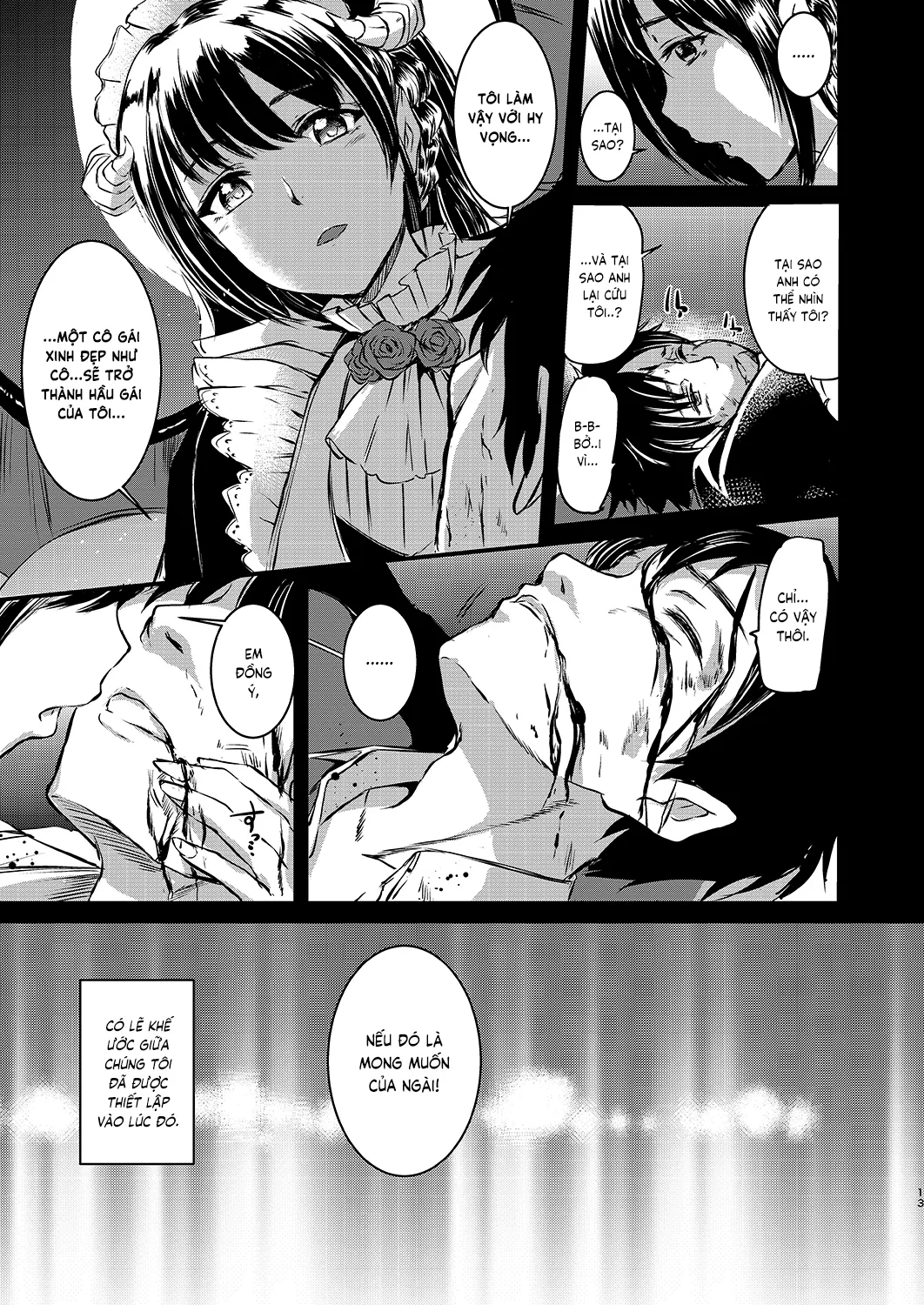 HentaiVN.net - Ảnh 13 - Akuma de Maid. [あくまでメイド。] - Chap 1