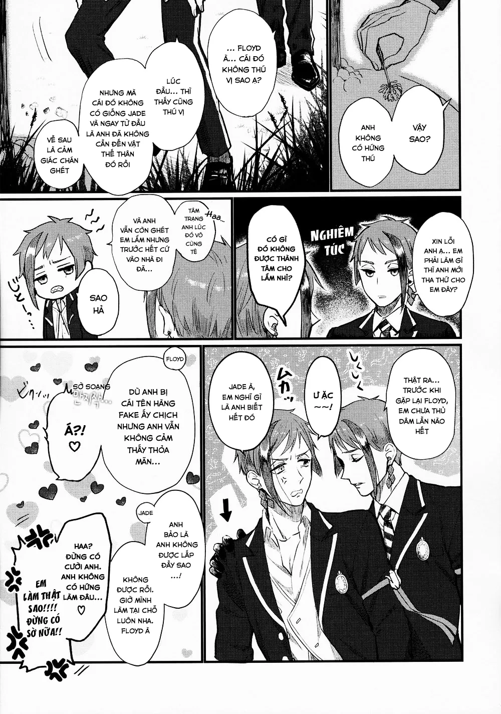 HentaiVN.net - Ảnh 25 - Shokushu datte Koi o Suru! – Disney: Twisted-Wonderland dj [BONUS CALL] - Chap 1