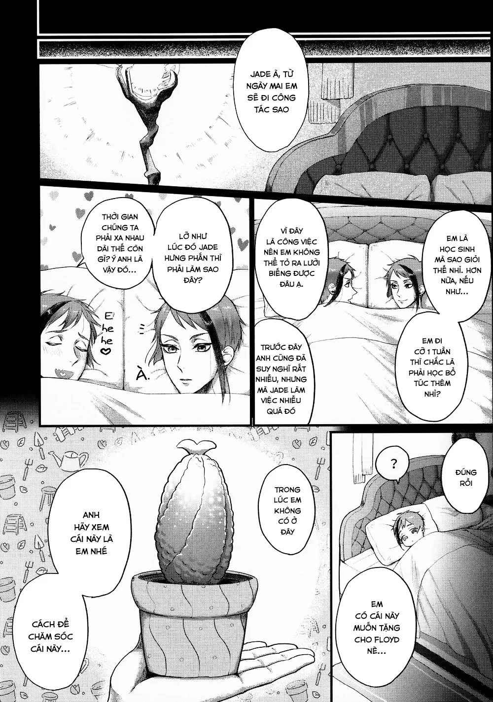 HentaiVN.net - Ảnh 6 - Shokushu datte Koi o Suru! – Disney: Twisted-Wonderland dj [BONUS CALL] - Chap 1