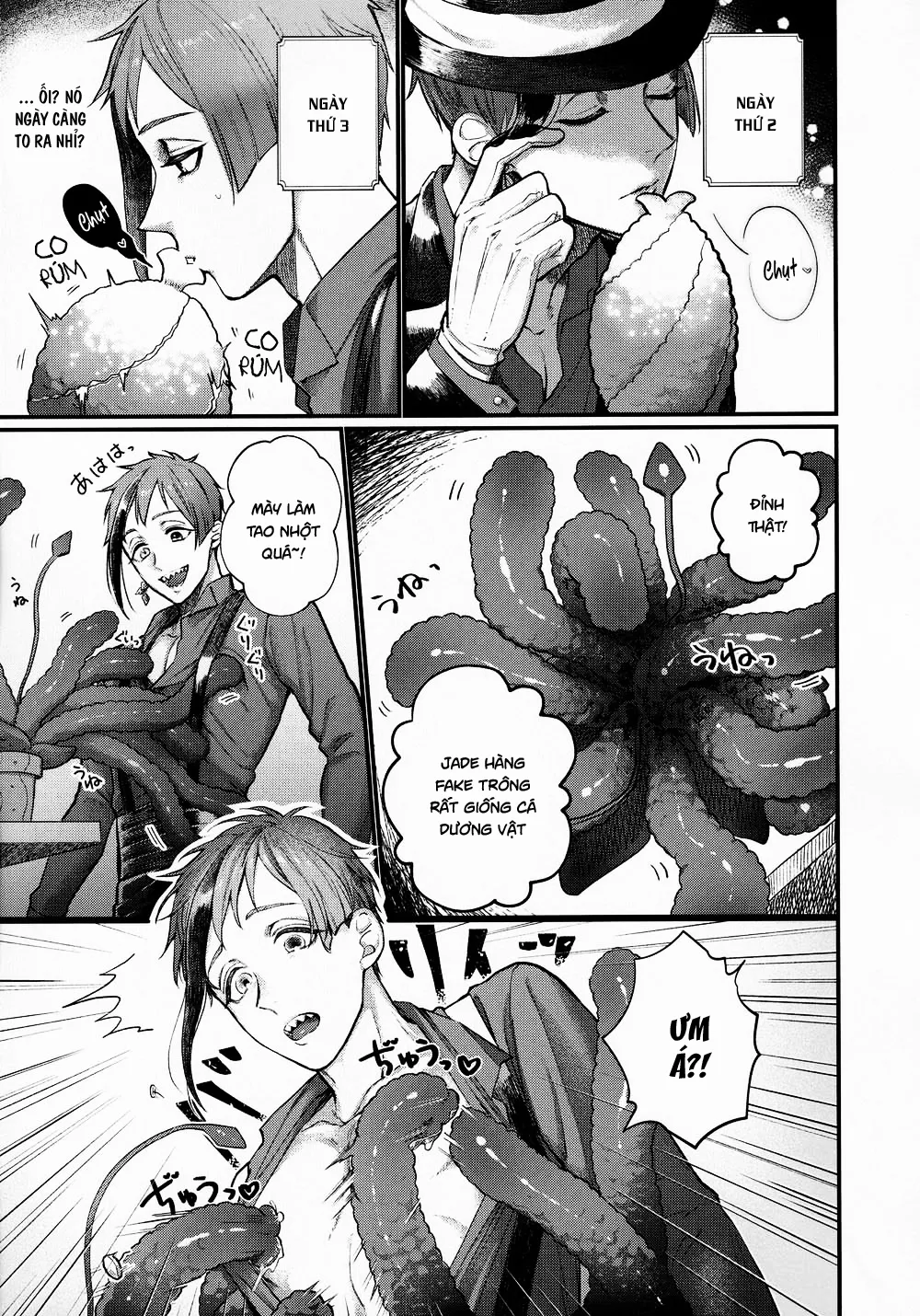 HentaiVN.net - Ảnh 9 - Shokushu datte Koi o Suru! – Disney: Twisted-Wonderland dj [BONUS CALL] - Chap 1