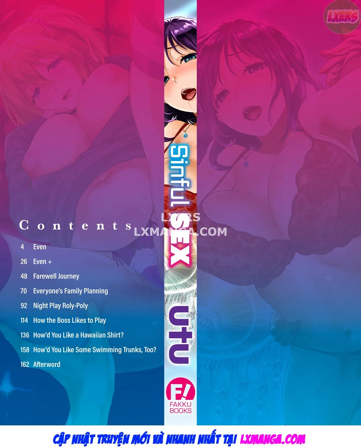 HentaiVN.net - Ảnh 4 - Sinful Sex [Even; Farewell Journey; Everyone's Family Planning; Night Play Roly-Poly; How the Boss Likes to Play; How'd You Like a Hawaiian Shirt?; How'd You Like Some Swimming Trunks, Too?] - Chap 1 - Even