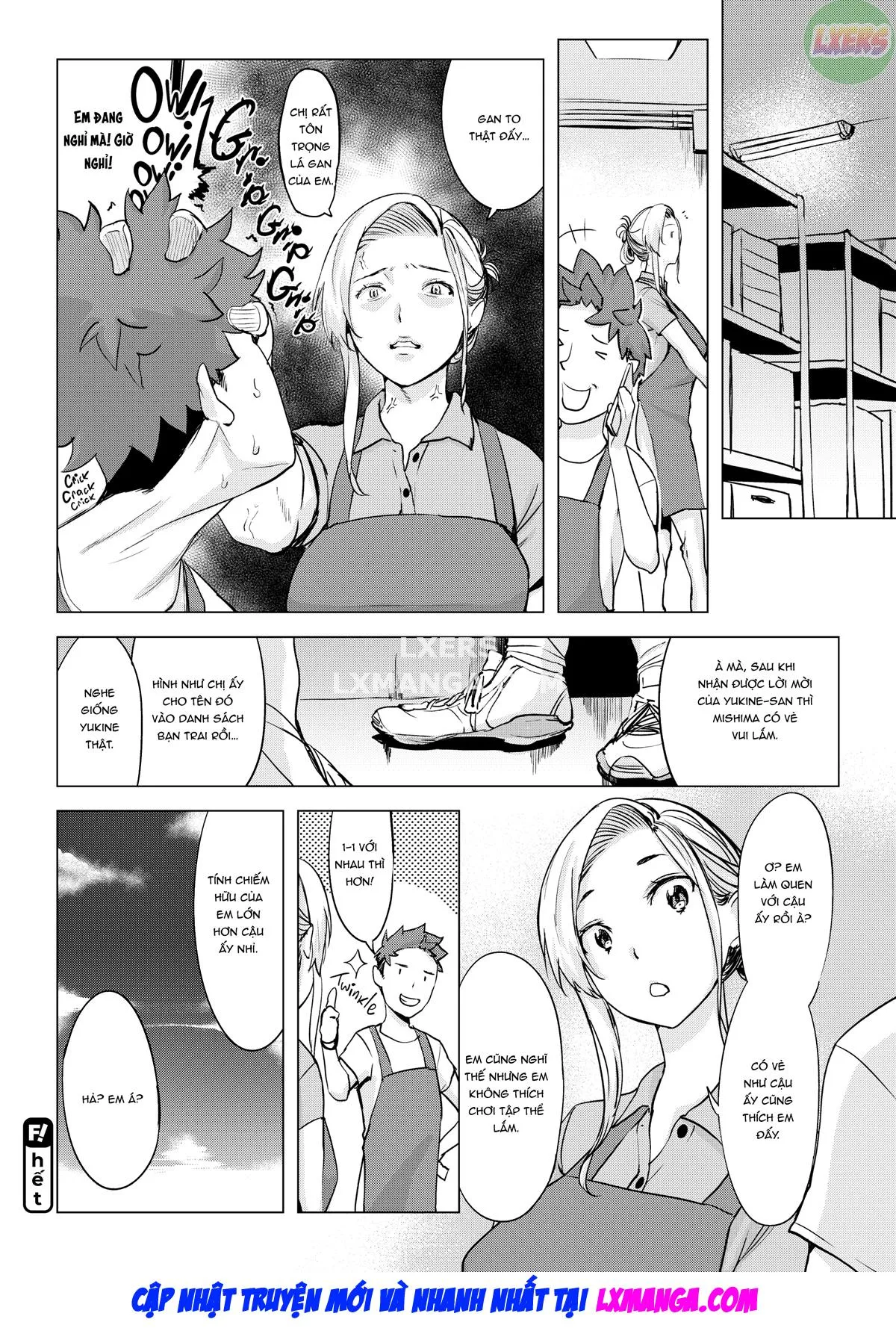 HentaiVN.net - Ảnh 23 - Sinful Sex [Even; Farewell Journey; Everyone's Family Planning; Night Play Roly-Poly; How the Boss Likes to Play; How'd You Like a Hawaiian Shirt?; How'd You Like Some Swimming Trunks, Too?] - Chap 6 - How the Boss Likes to Play