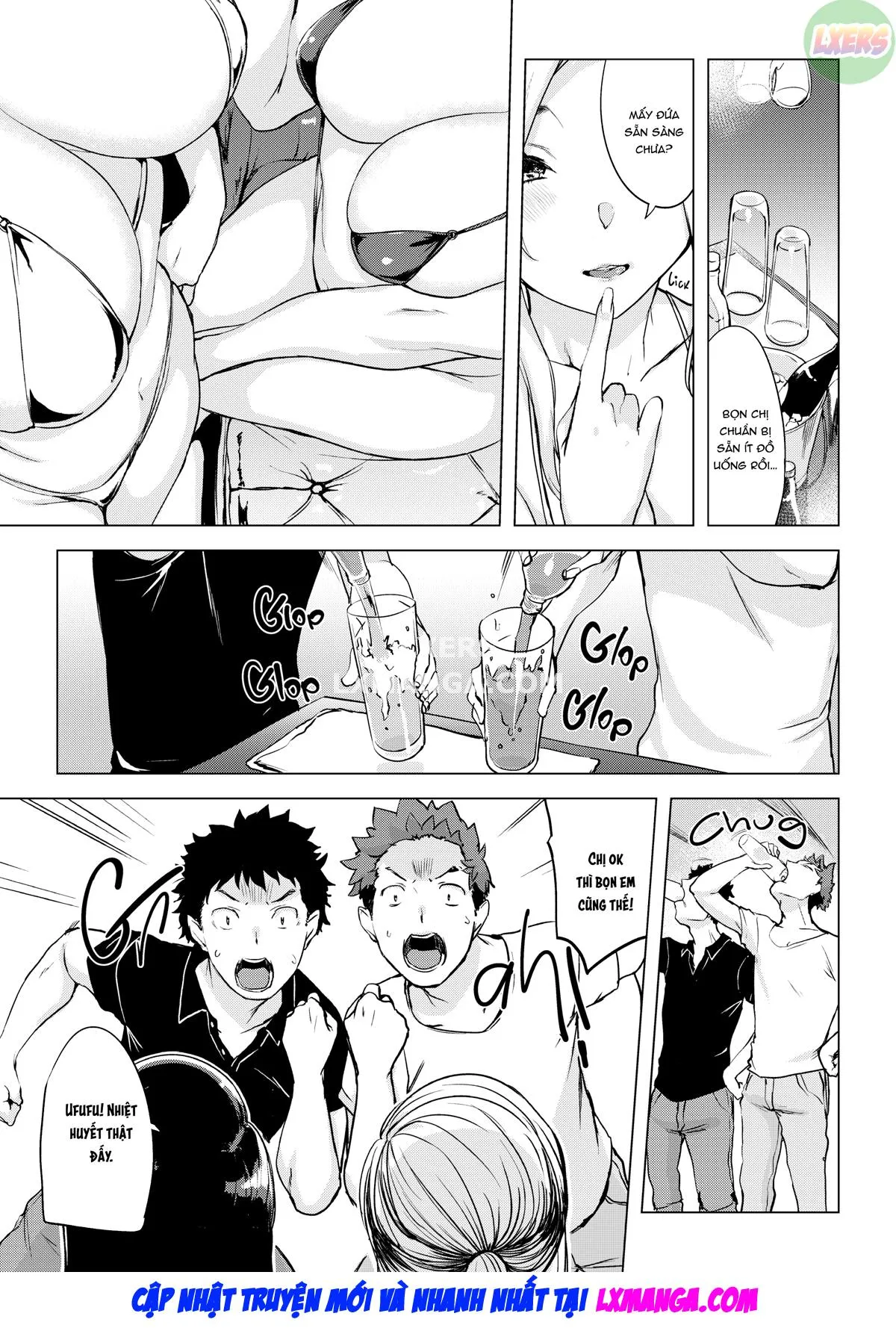 HentaiVN.net - Ảnh 8 - Sinful Sex [Even; Farewell Journey; Everyone's Family Planning; Night Play Roly-Poly; How the Boss Likes to Play; How'd You Like a Hawaiian Shirt?; How'd You Like Some Swimming Trunks, Too?] - Chap 6 - How the Boss Likes to Play