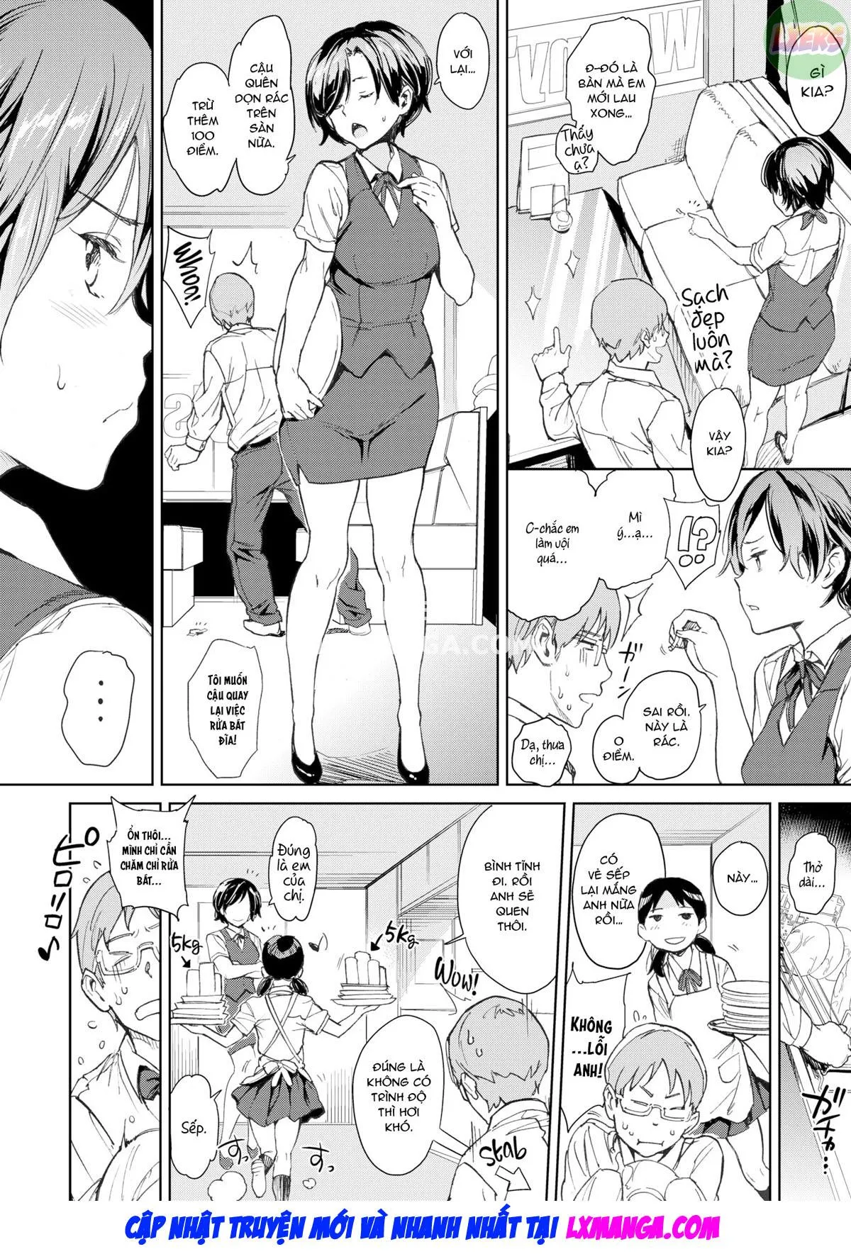 HentaiVN.net - Ảnh 3 - Sếp và tôi - Oneshot
